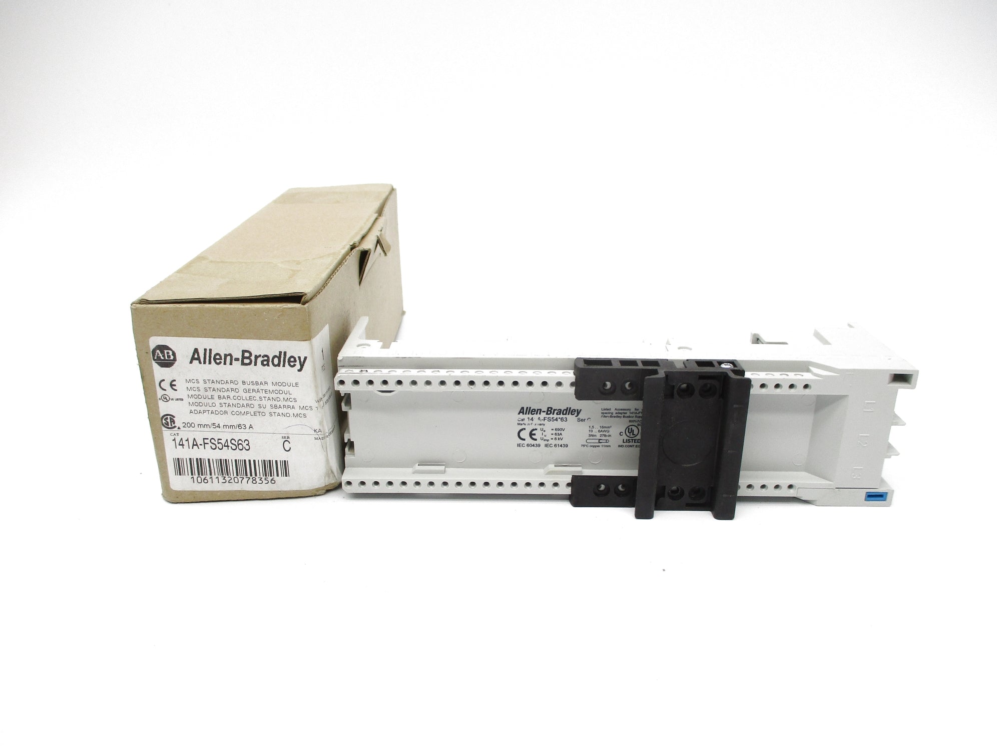 ALLEN BRADLEY 141A-FS54S63 SER. C (BR/WH) NSMP