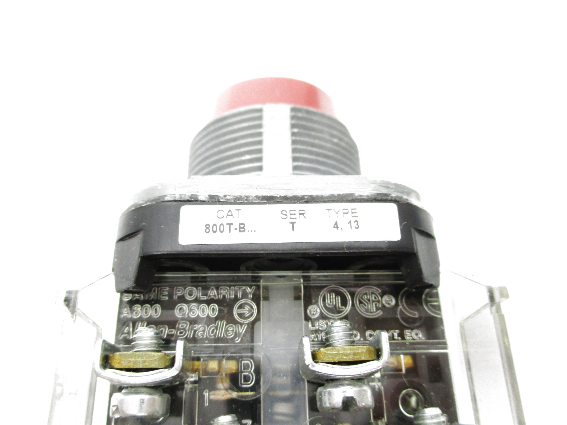 ALLEN BRADLEY 800T-B6B SER. T (AS PICTURED) NSNP