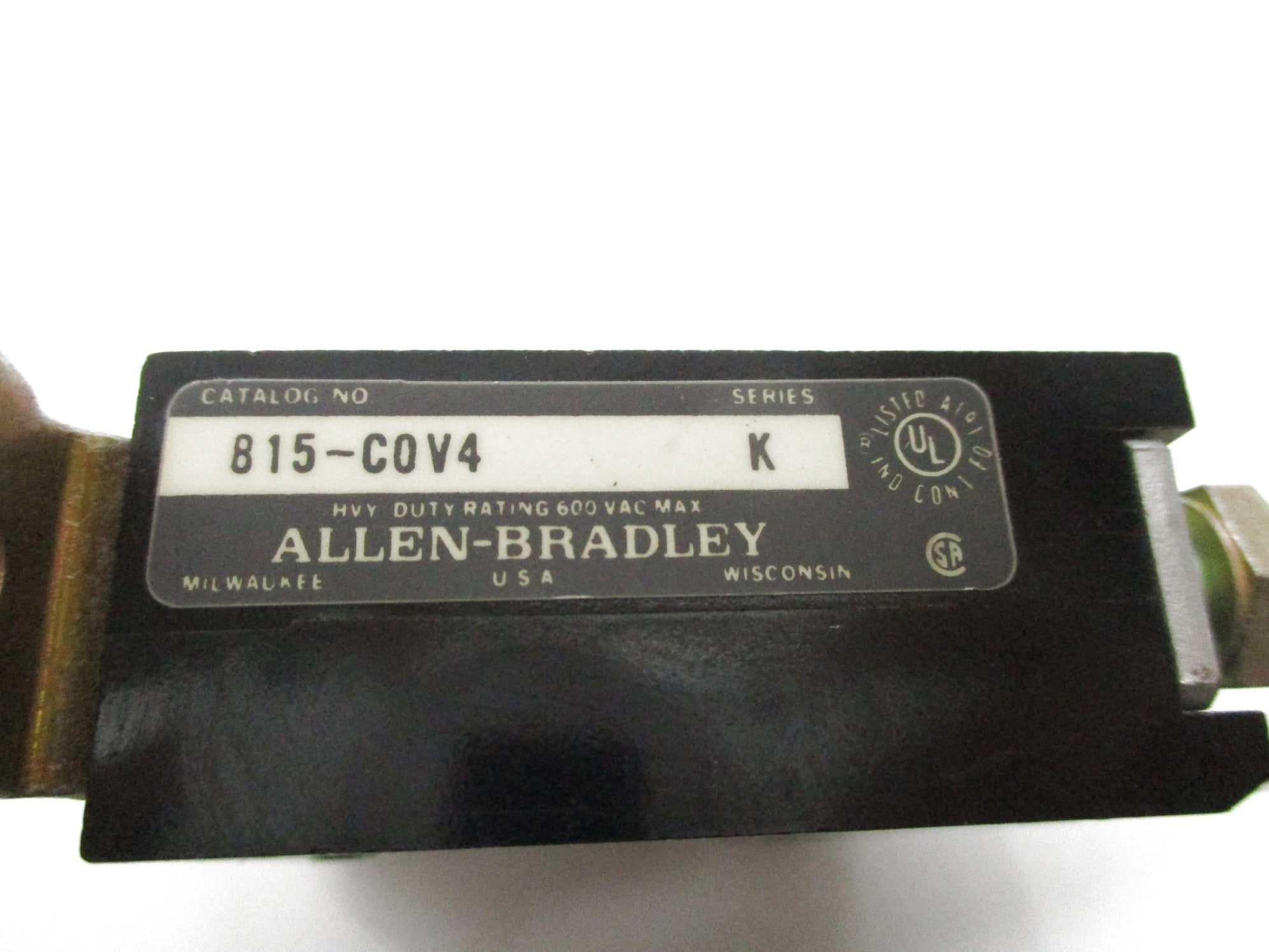 ALLEN BRADLEY 815-COV4 SER. K NSNP