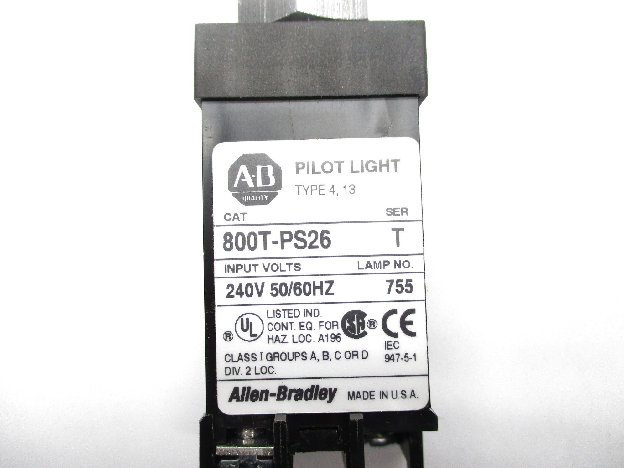 INDUSTRIAL SPARE PART 800T-PS26 SER. T NSNP