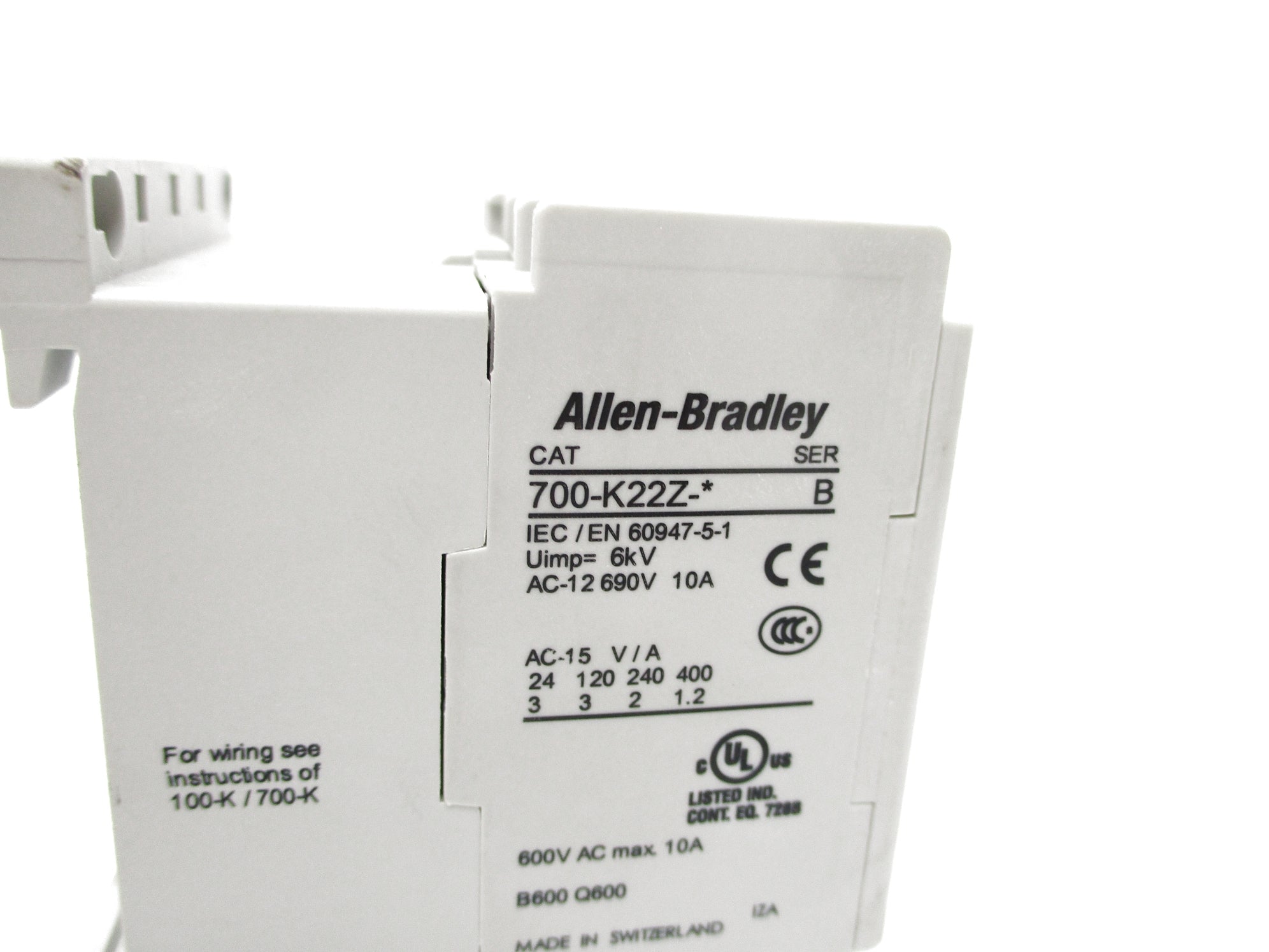 INDUSTRIAL SPARE PART 700-K22ZJ SER. A NSNP