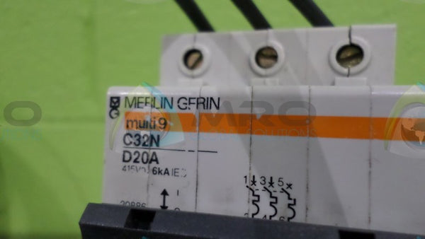 MERLIN GERIN C23N/D20A CIRCUIT BREAKER NSNP