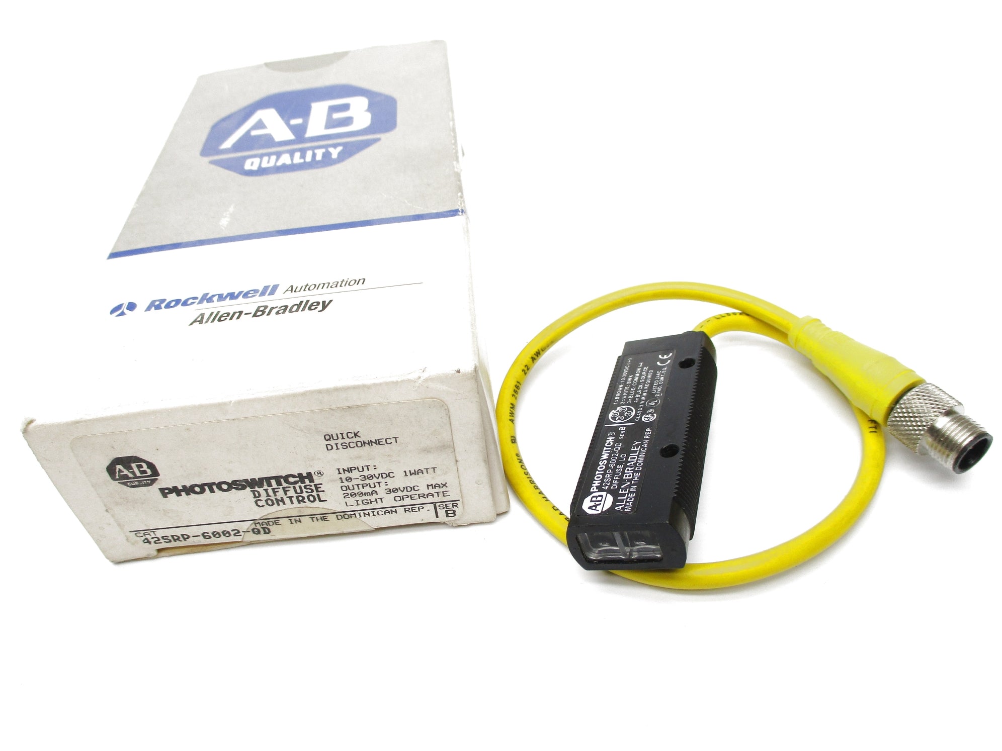 ALLEN BRADLEY 42SRP-6002-QD SER. B (GY/BL) NSMP