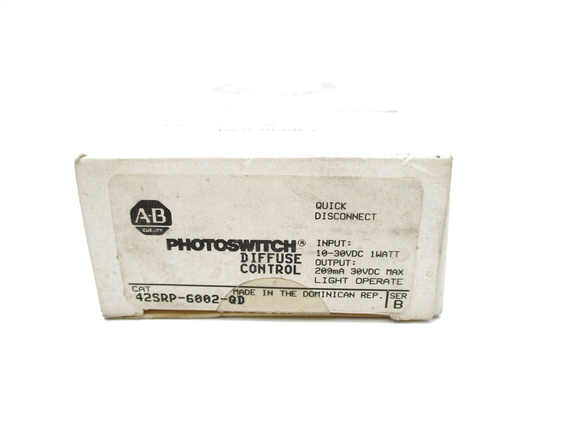 ALLEN BRADLEY 42SRP-6002-QD SER. B (GY/BL) NSMP