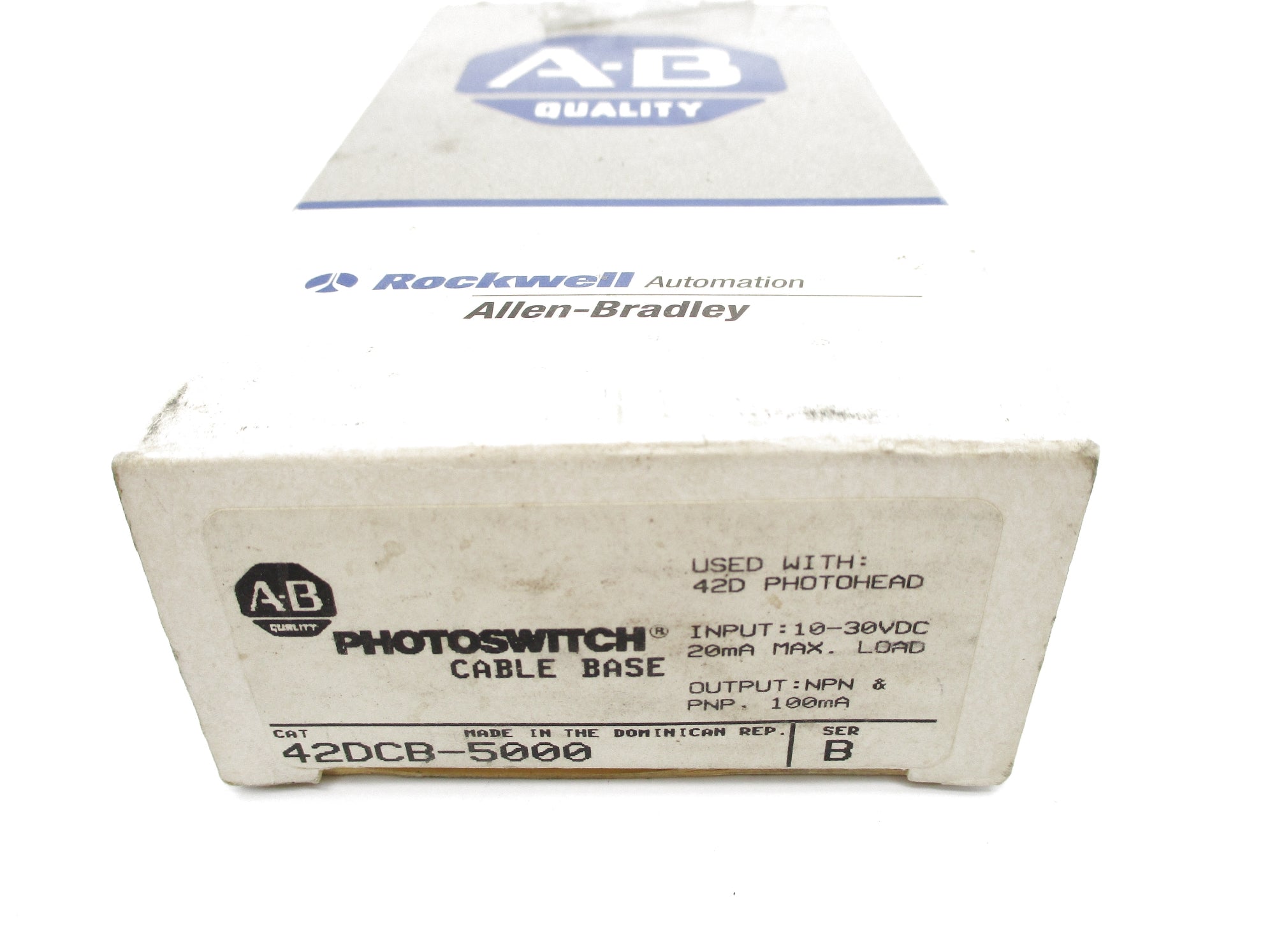 ALLEN BRADLEY 42DCB-5000 SER. B (GY/BL) NSMP