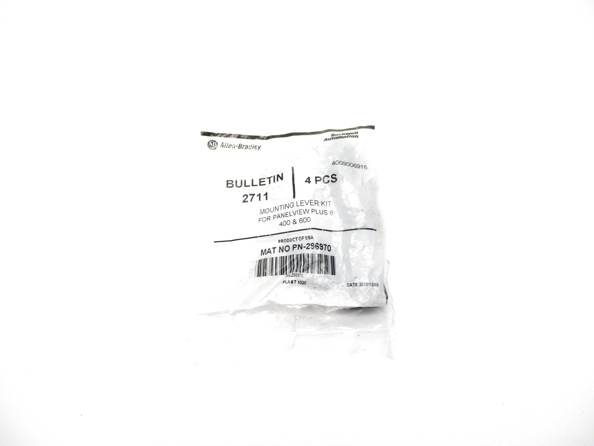 ALLEN BRADLEY 296970 (PKG OF 4) NSMP