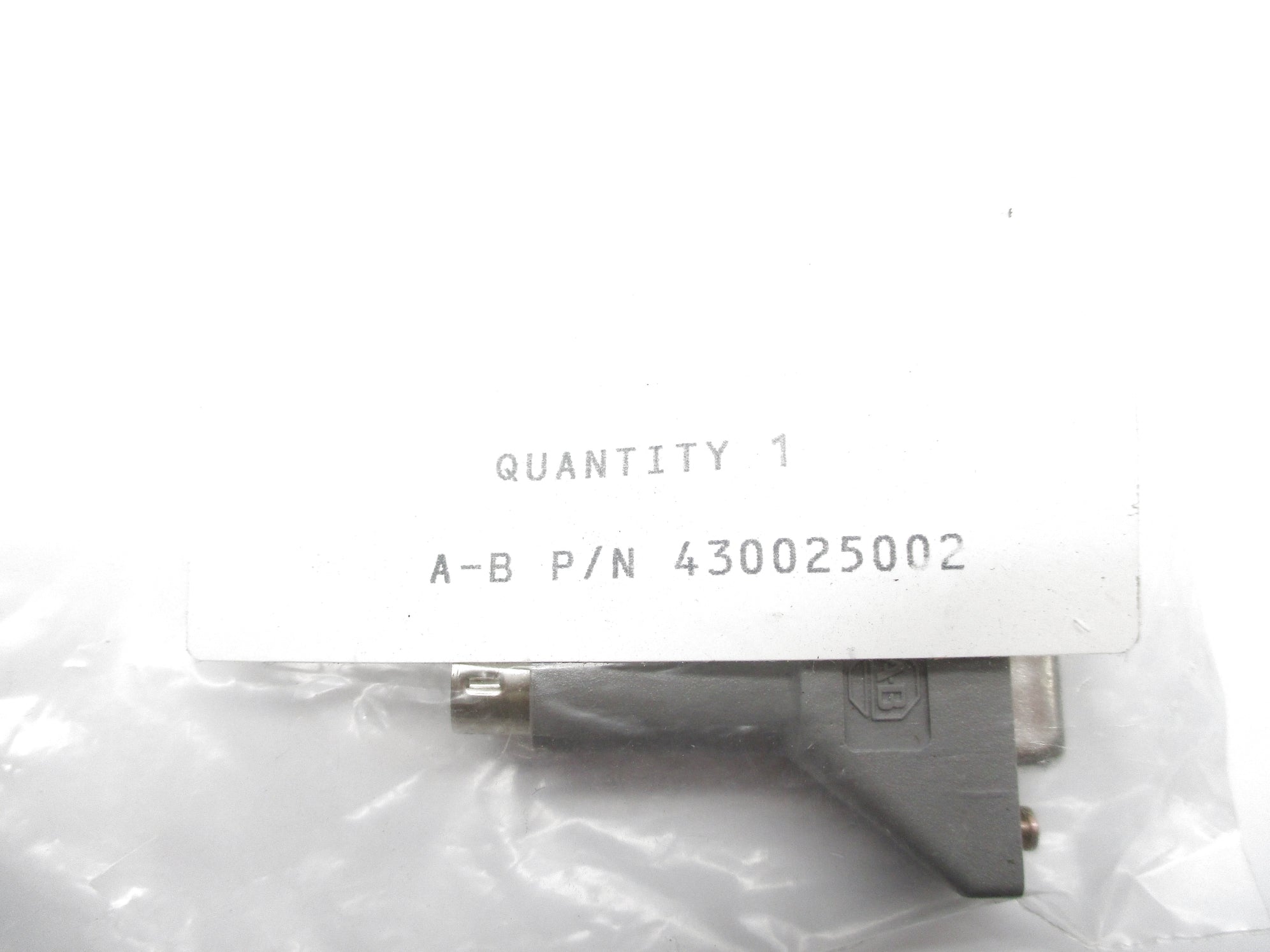 INDUSTRIAL SPARE PART 430025002 NSMP
