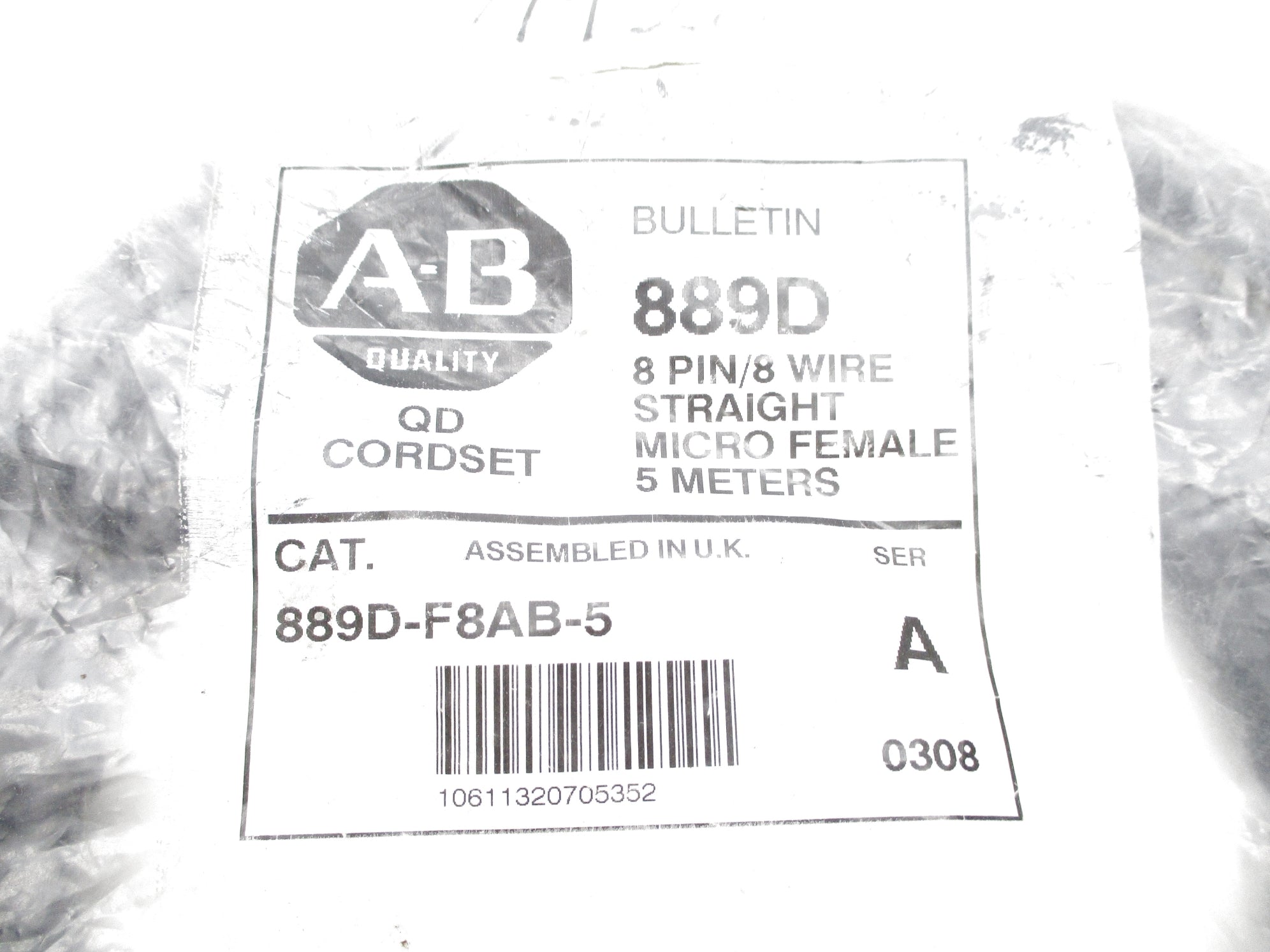 ALLEN BRADLEY 889D-F8AB-5 SER. A NSMP