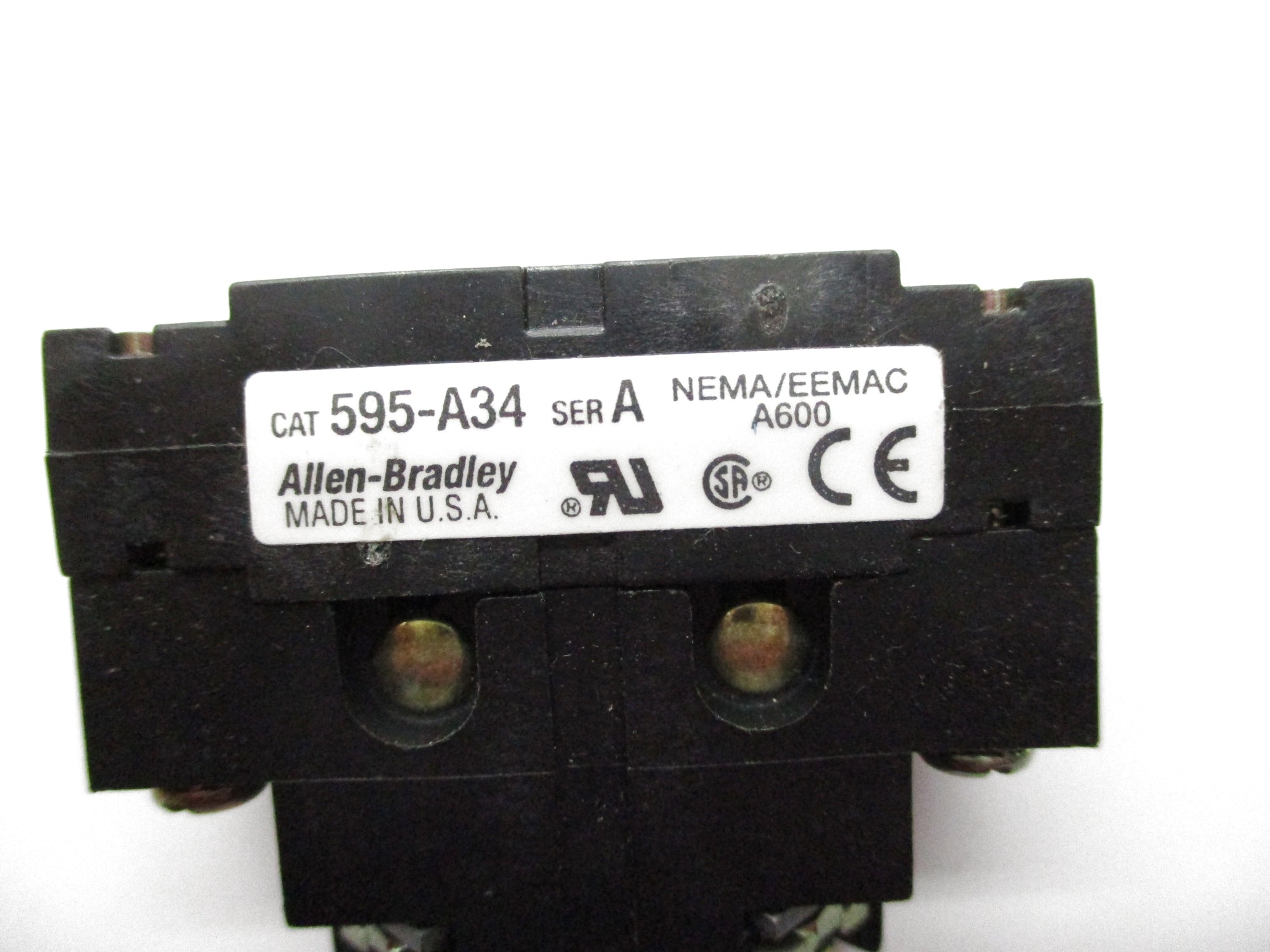ALLEN BRADLEY 595-A34 SER. A NSNP
