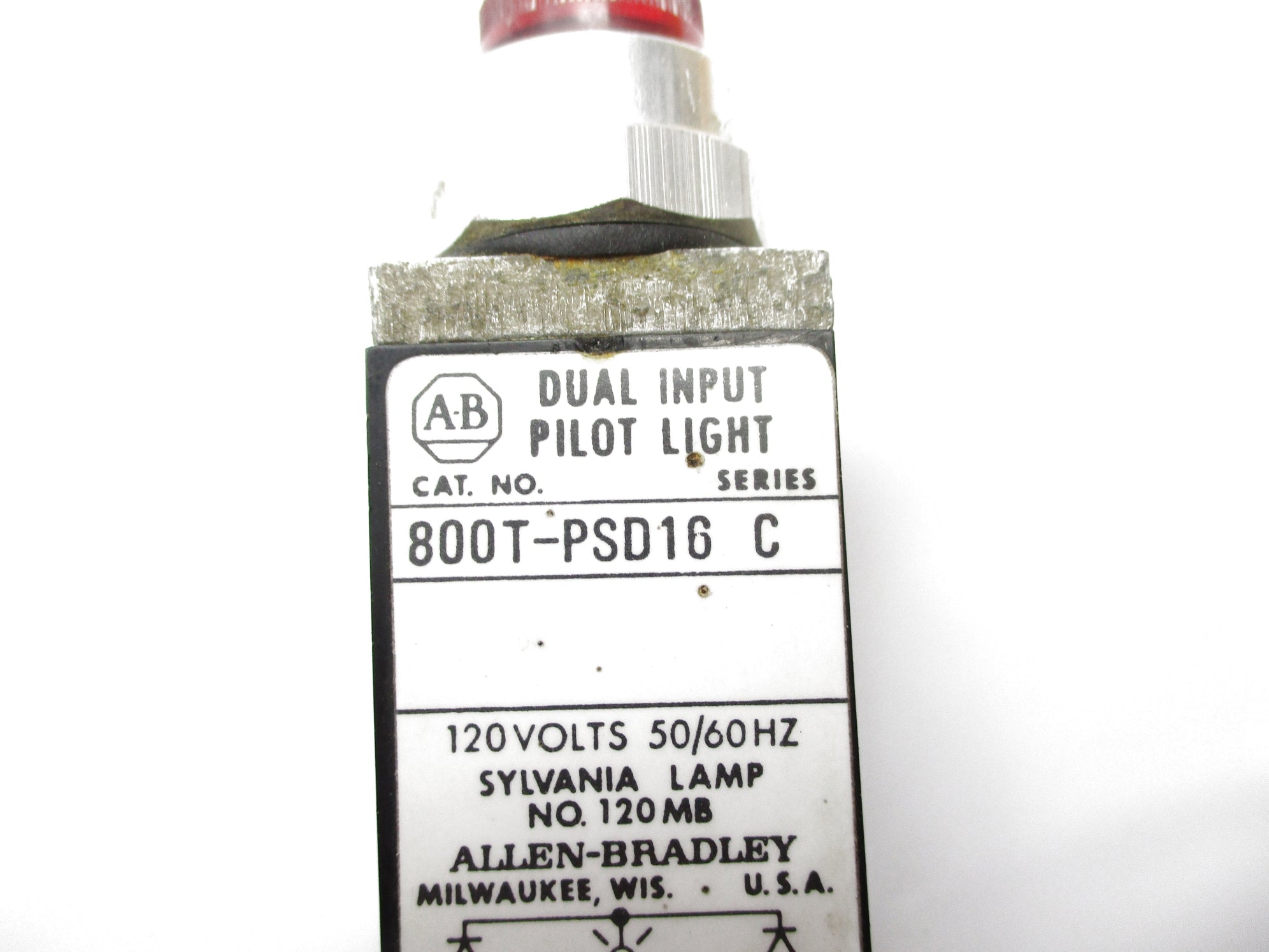 ALLEN BRADLEY 800T-PSD16 SER. C UNMP