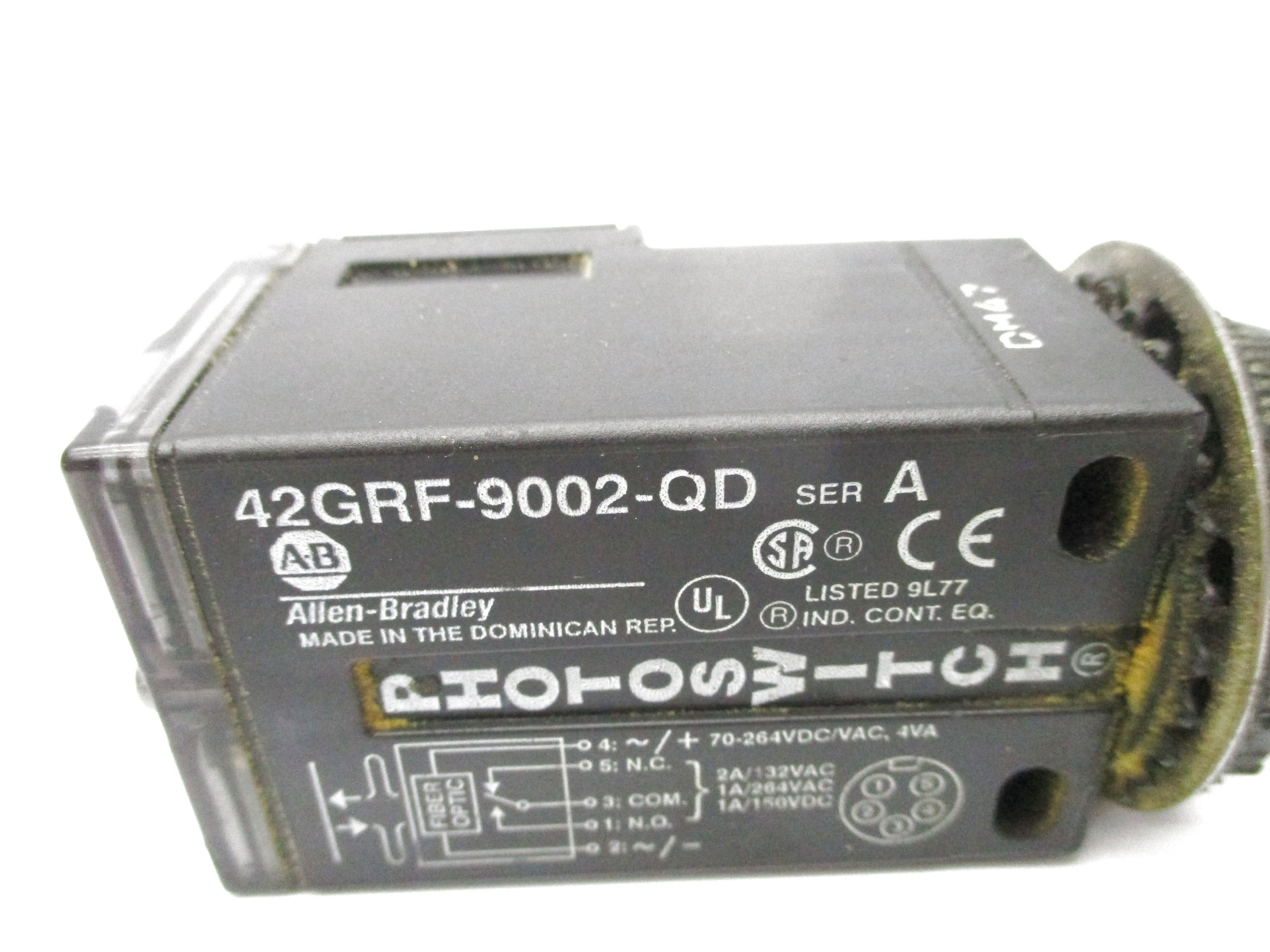 INDUSTRIAL SPARE PART 42GRF-9002-QD SER. A 70-264VDC/AC 1A UNMP