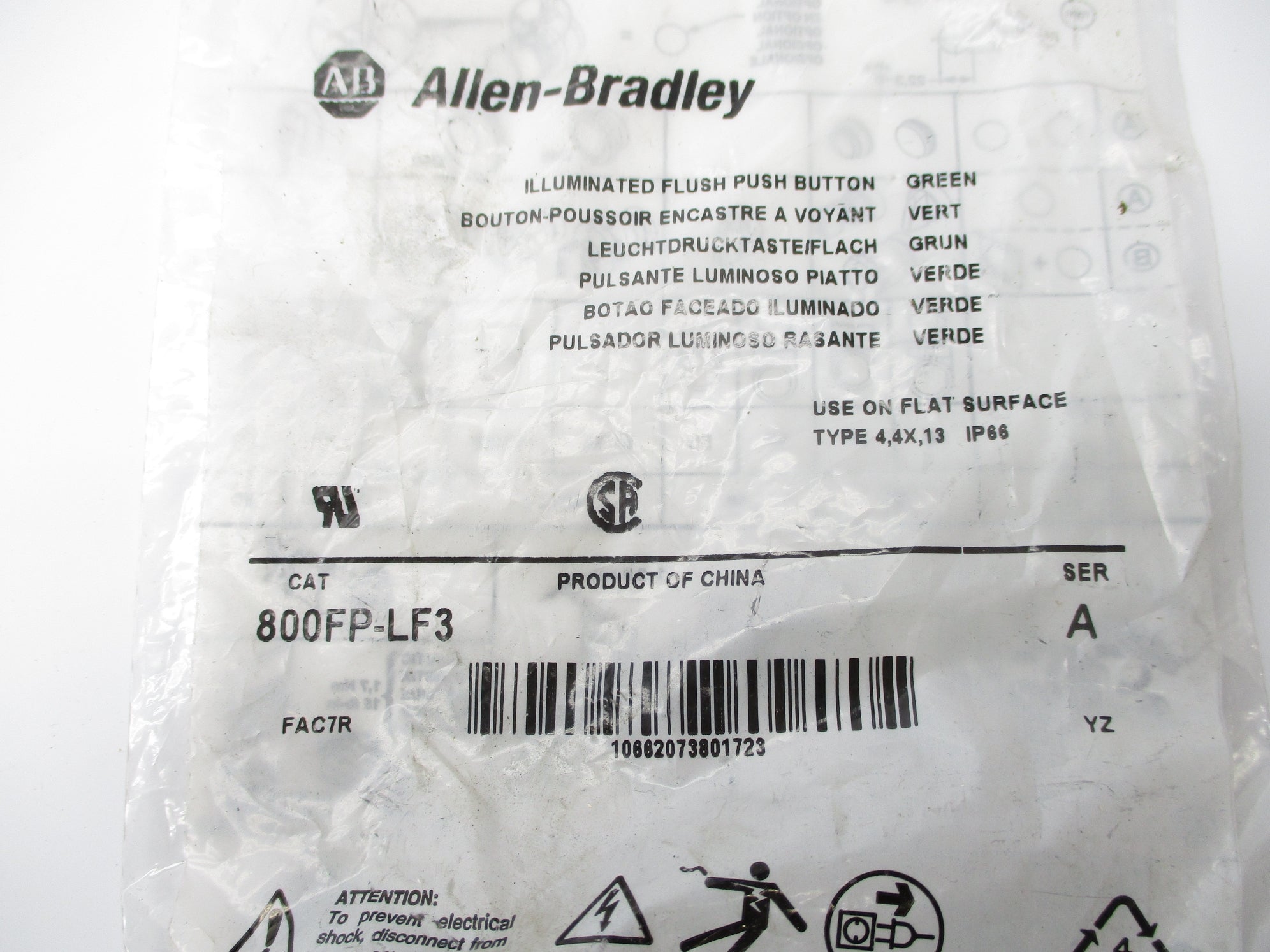 INDUSTRIAL SPARE PART 800FP-LF3 SER. A NSMP