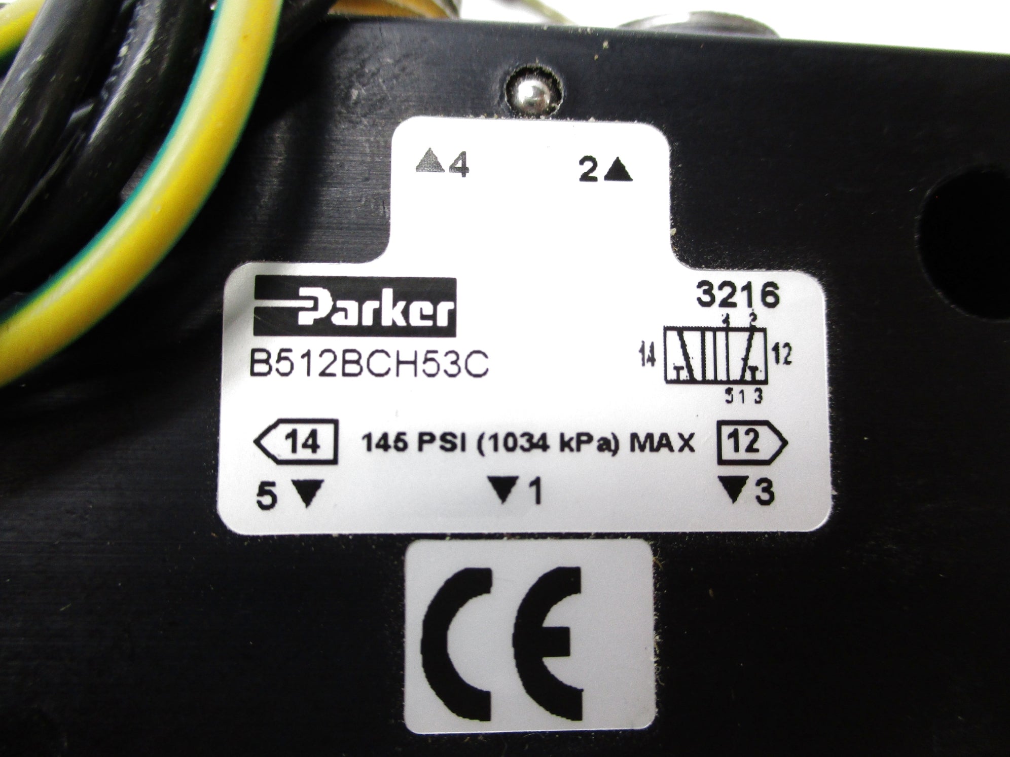 PARKER B512BCH53C 145PSI 120V NSNP