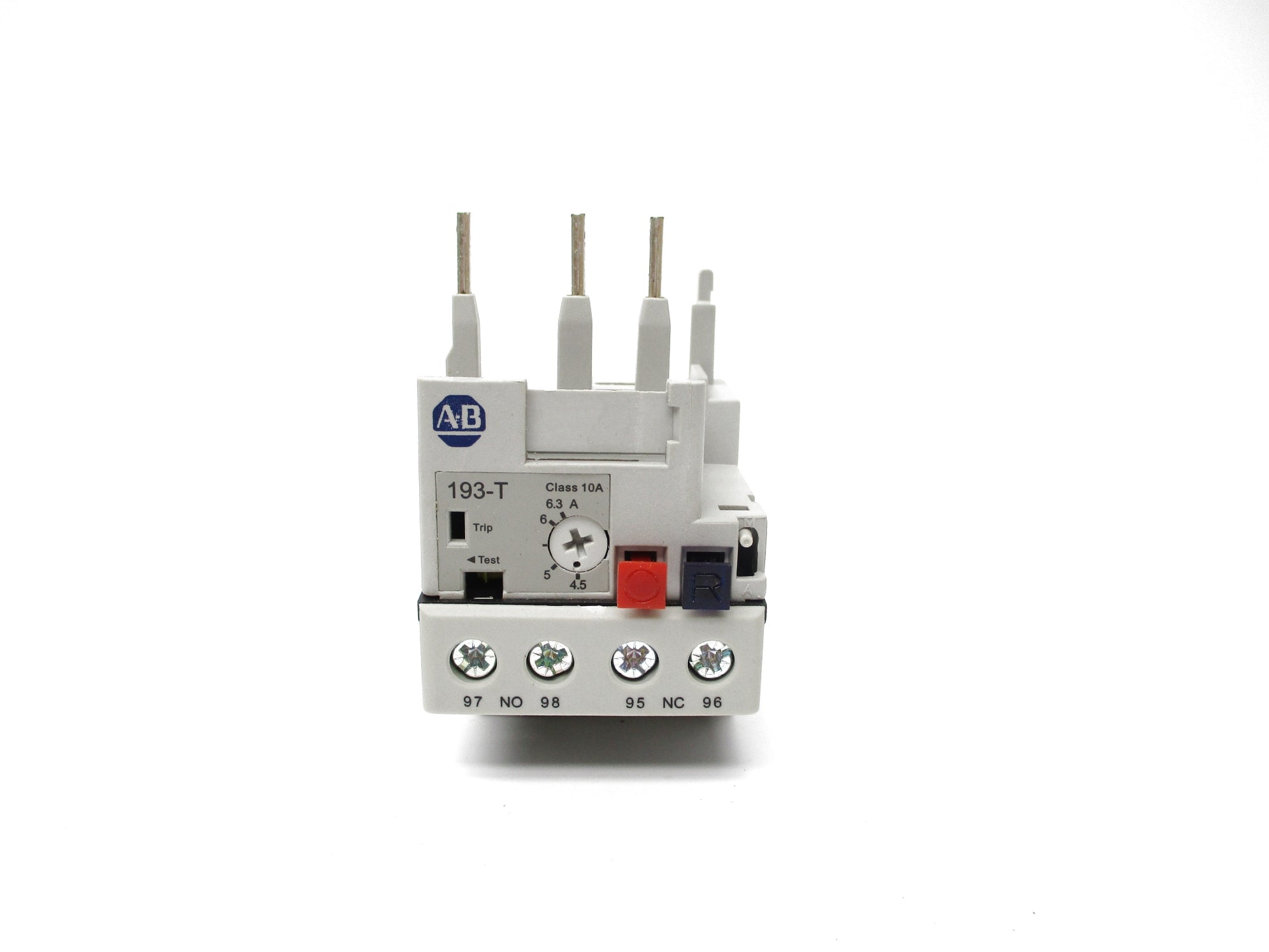 ALLEN BRADLEY 193-T1AB63 SER. A 4.5-6.3A (BR/WH) NSMP