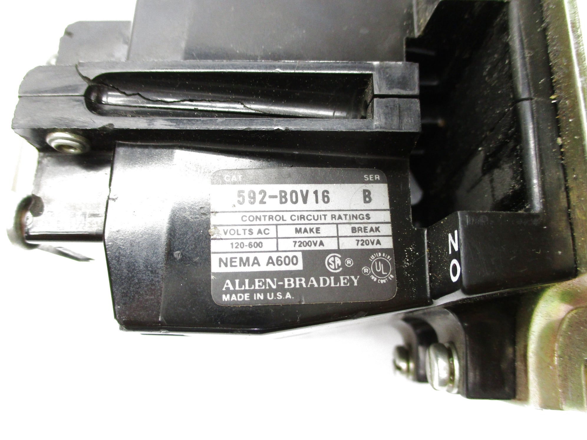 INDUSTRIAL SPARE PART 592-BOV16 SER. B 120-600VAC UNMP