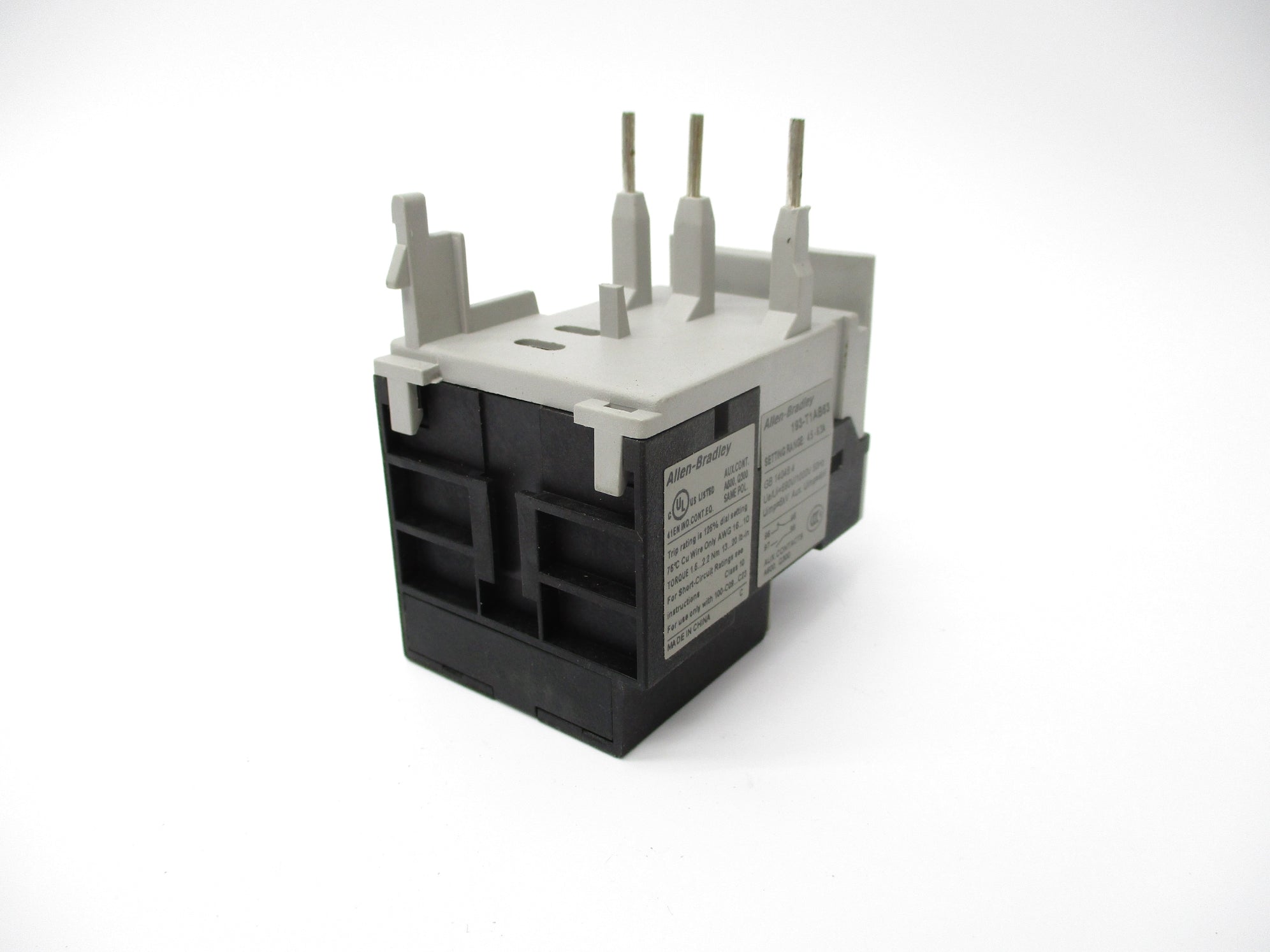 ALLEN BRADLEY 193-T1AB63 SER. A 4.5-6.3A NSNP