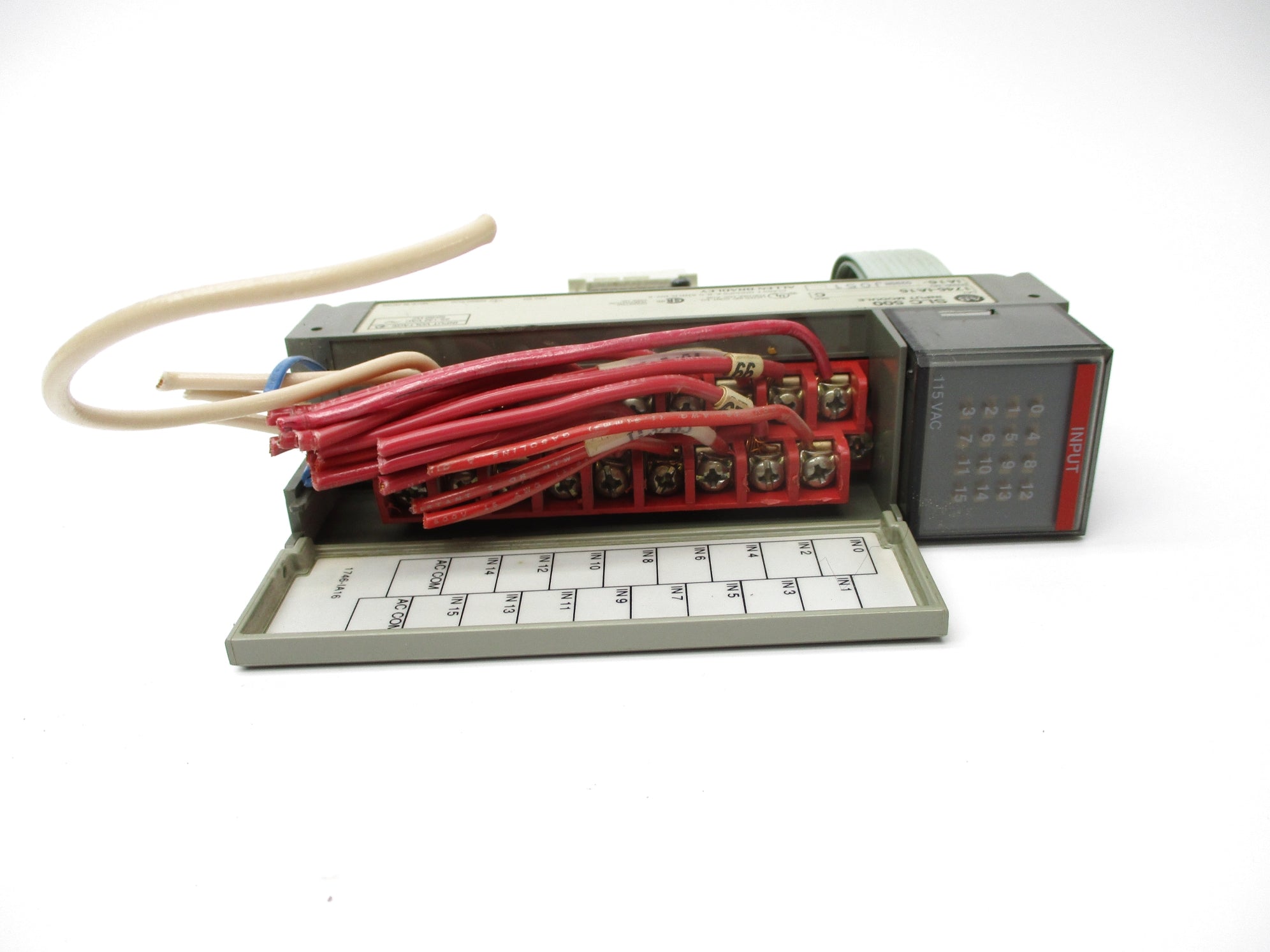 ALLEN BRADLEY 1746-IA16 SER. C UNMP