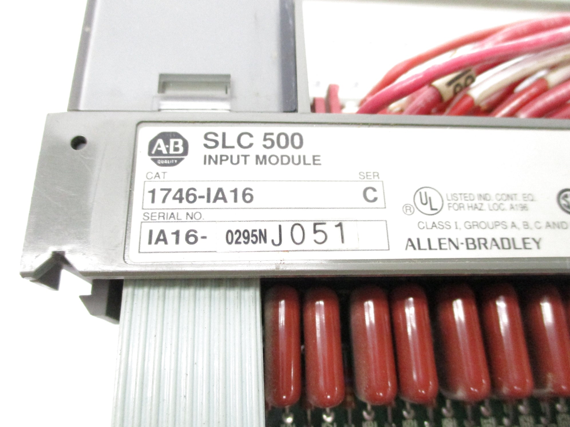 ALLEN BRADLEY 1746-IA16 SER. C UNMP