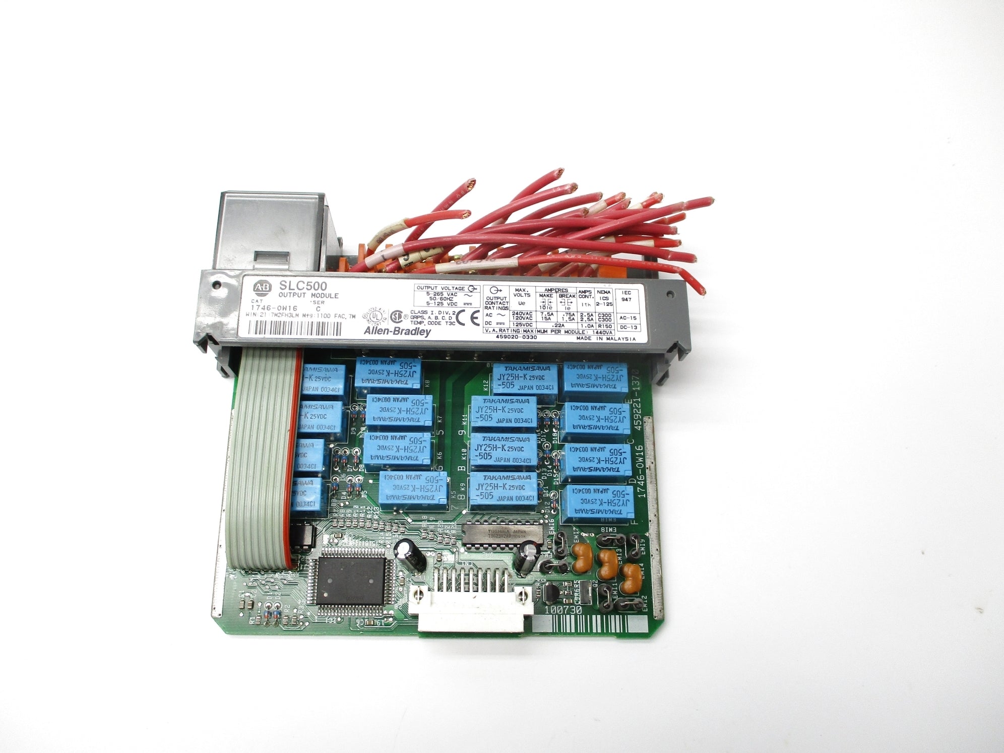 ALLEN BRADLEY 1746-OW16 SER. C (AS PICTURED) UNMP