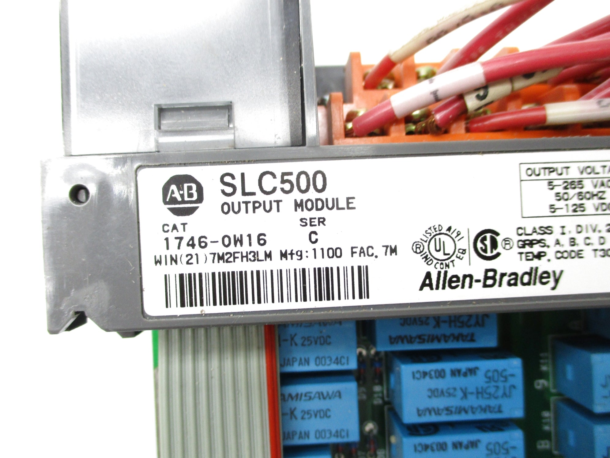ALLEN BRADLEY 1746-OW16 SER. C (AS PICTURED) UNMP