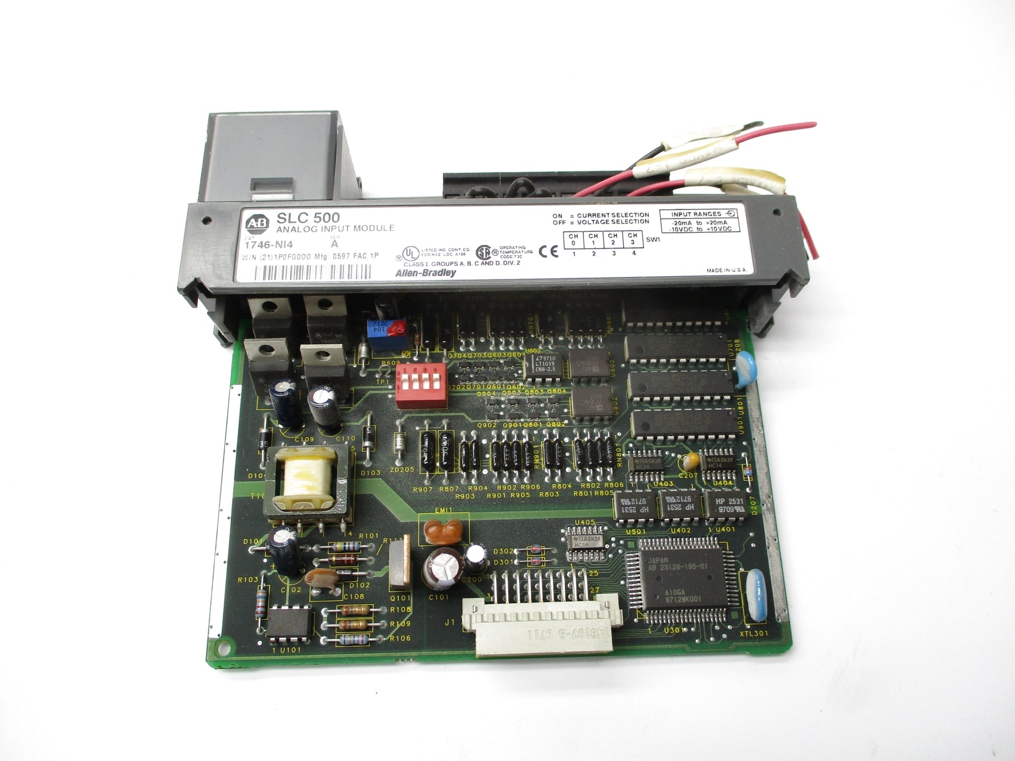 ALLEN BRADLEY 1746-NI4 SER. A (AS PICTURED) UNMP