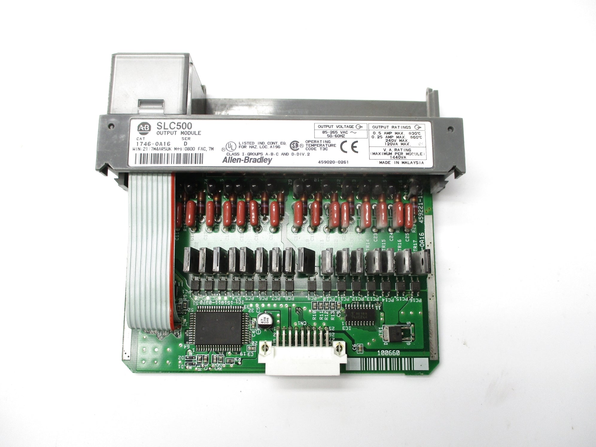 ALLEN BRADLEY 1746-OA16 SER. D (AS PICTURED) UNMP