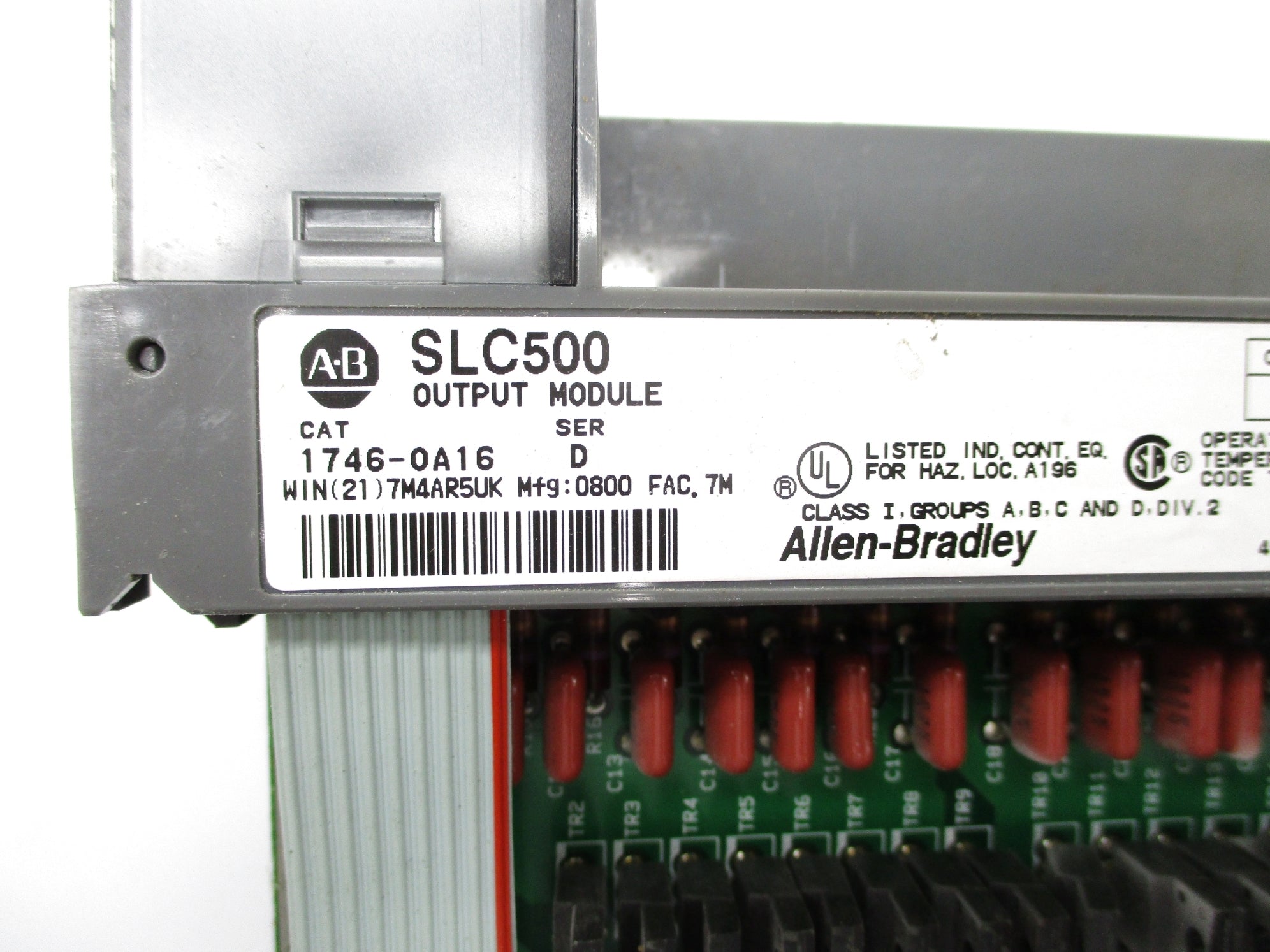 ALLEN BRADLEY 1746-OA16 SER. D (AS PICTURED) UNMP