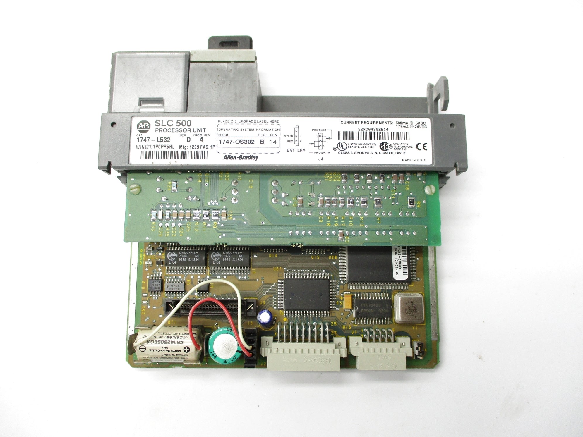 ALLEN BRADLEY 1747-L532 SER. D F/W 14 UNMP