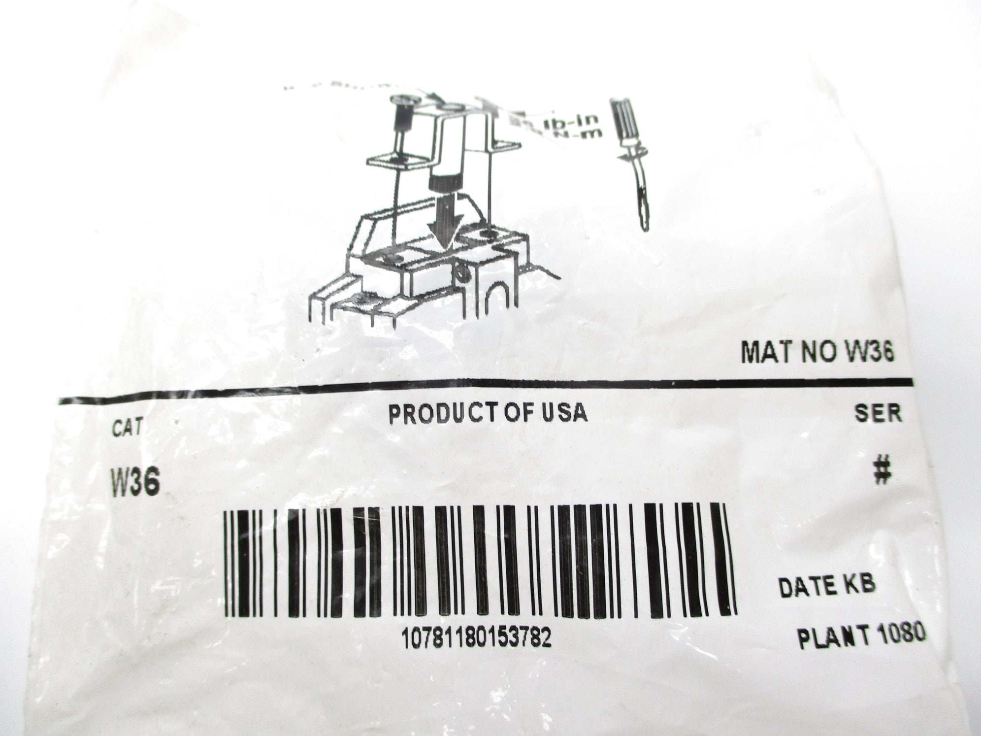 ALLEN BRADLEY W36 SER. # NSMP