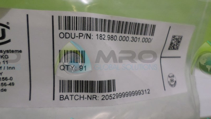 ODU 182.980.000.301.000 * NEW IN ORIGINAL PACKAGE *