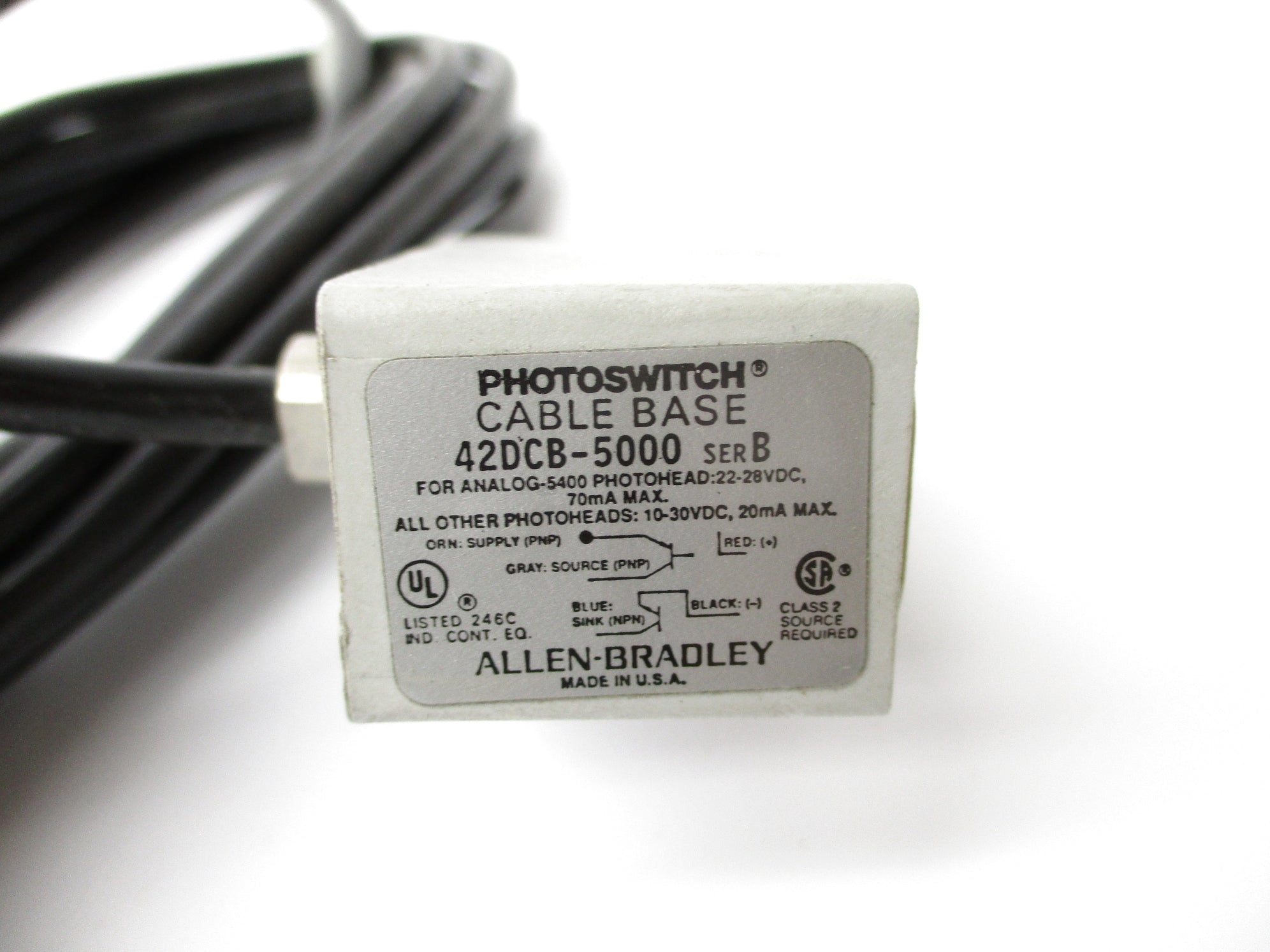 INDUSTRIAL SPARE PART 42DCB-5000 SER. B 10-30VDC NSNP
