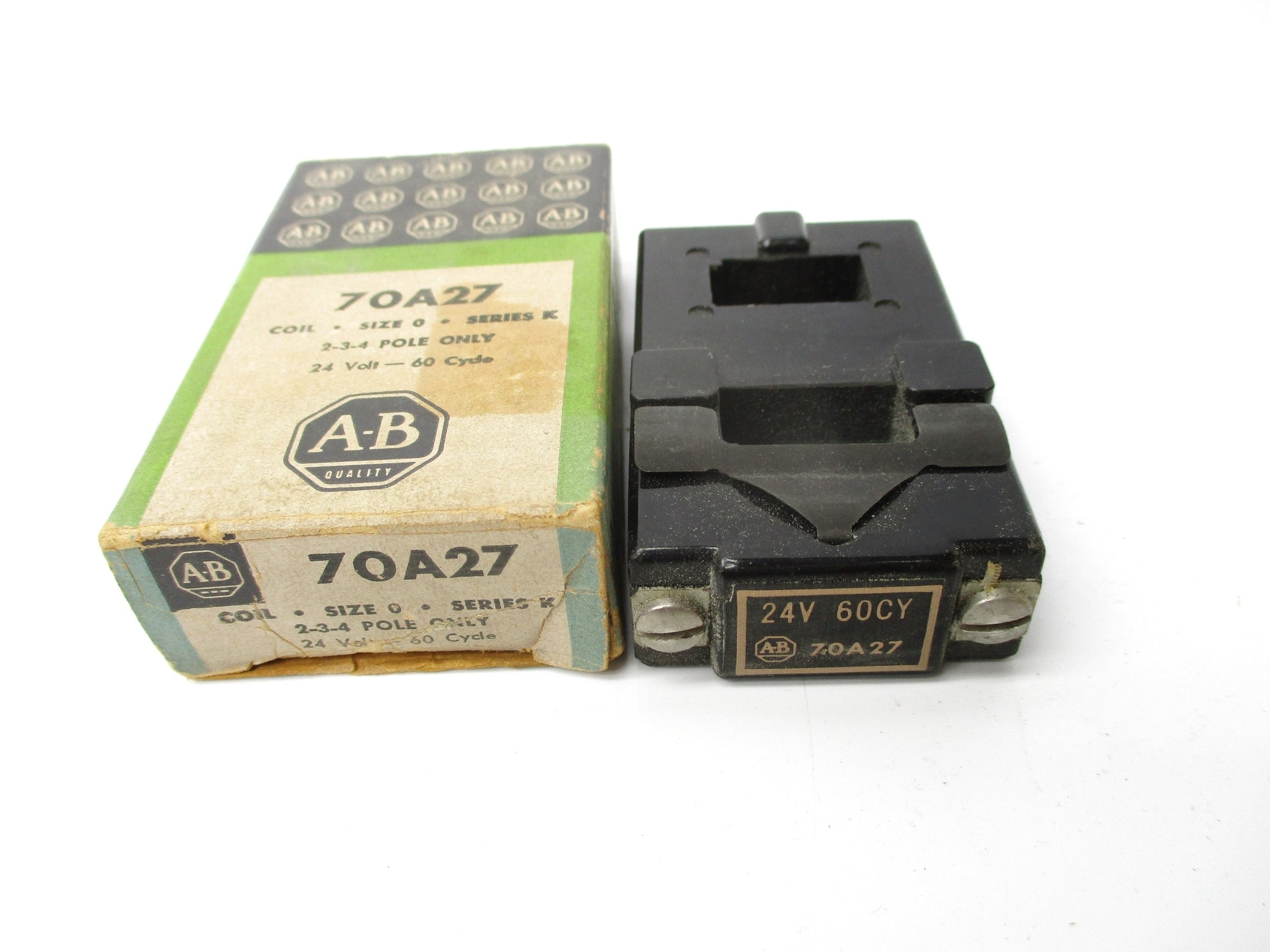 INDUSTRIAL SPARE PART 70A27 SER. K 24V (BK/GR) NSMP