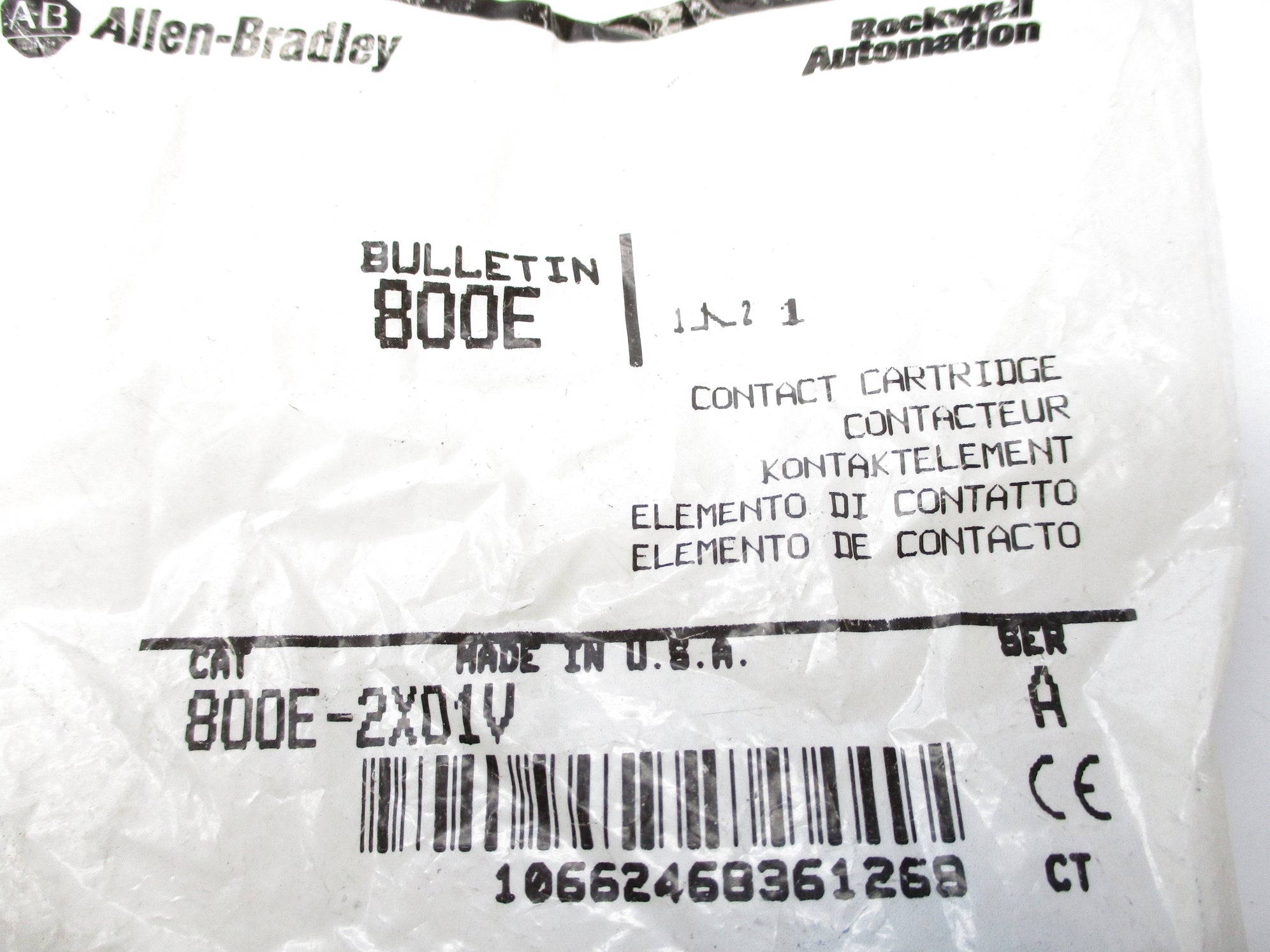 INDUSTRIAL SPARE PART 800E-2X01V SER. A NSMP