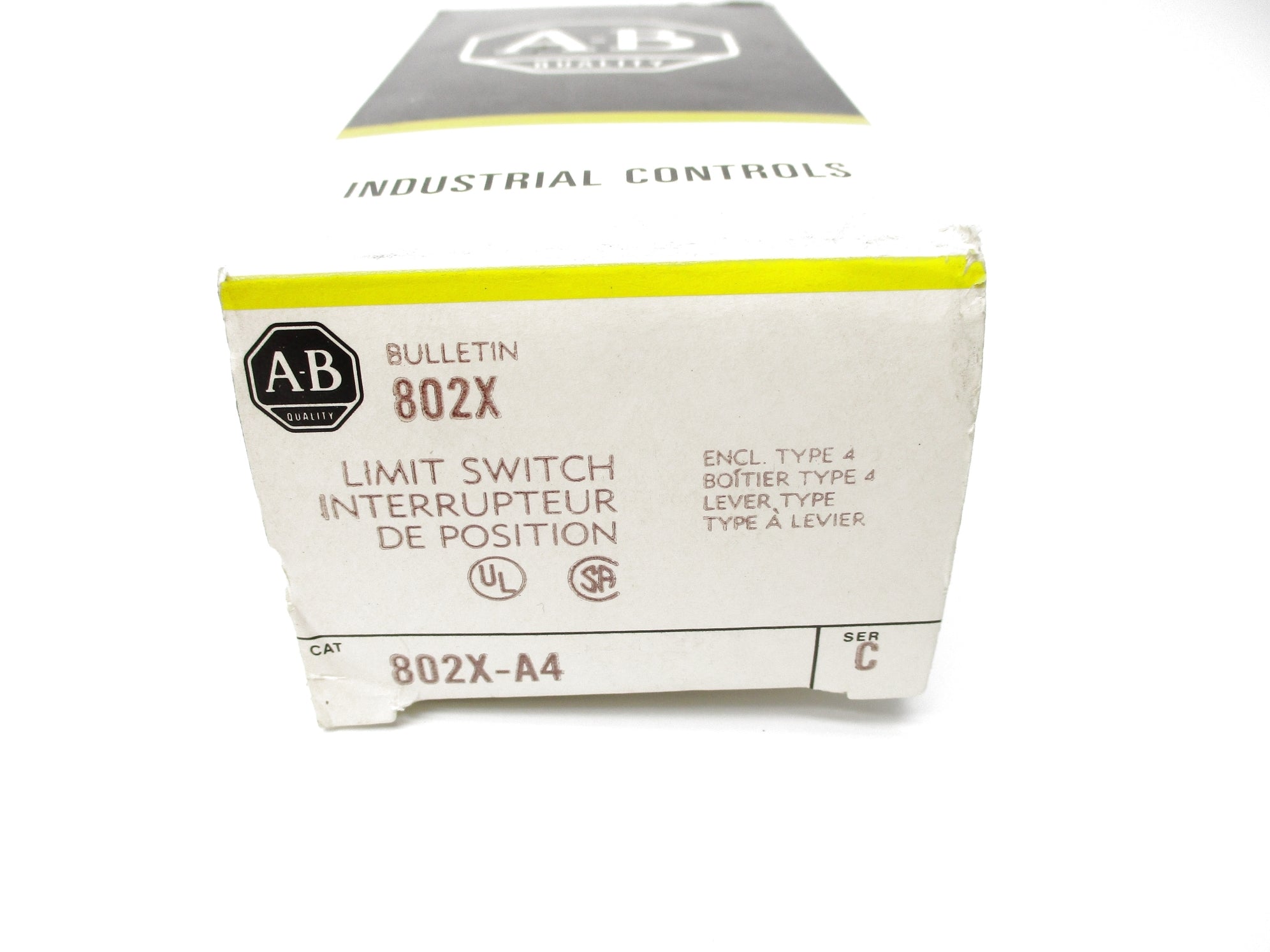 ALLEN BRADLEY 802X-A4 SER. C 120-600VAC 60A (BK/YL) NSMP