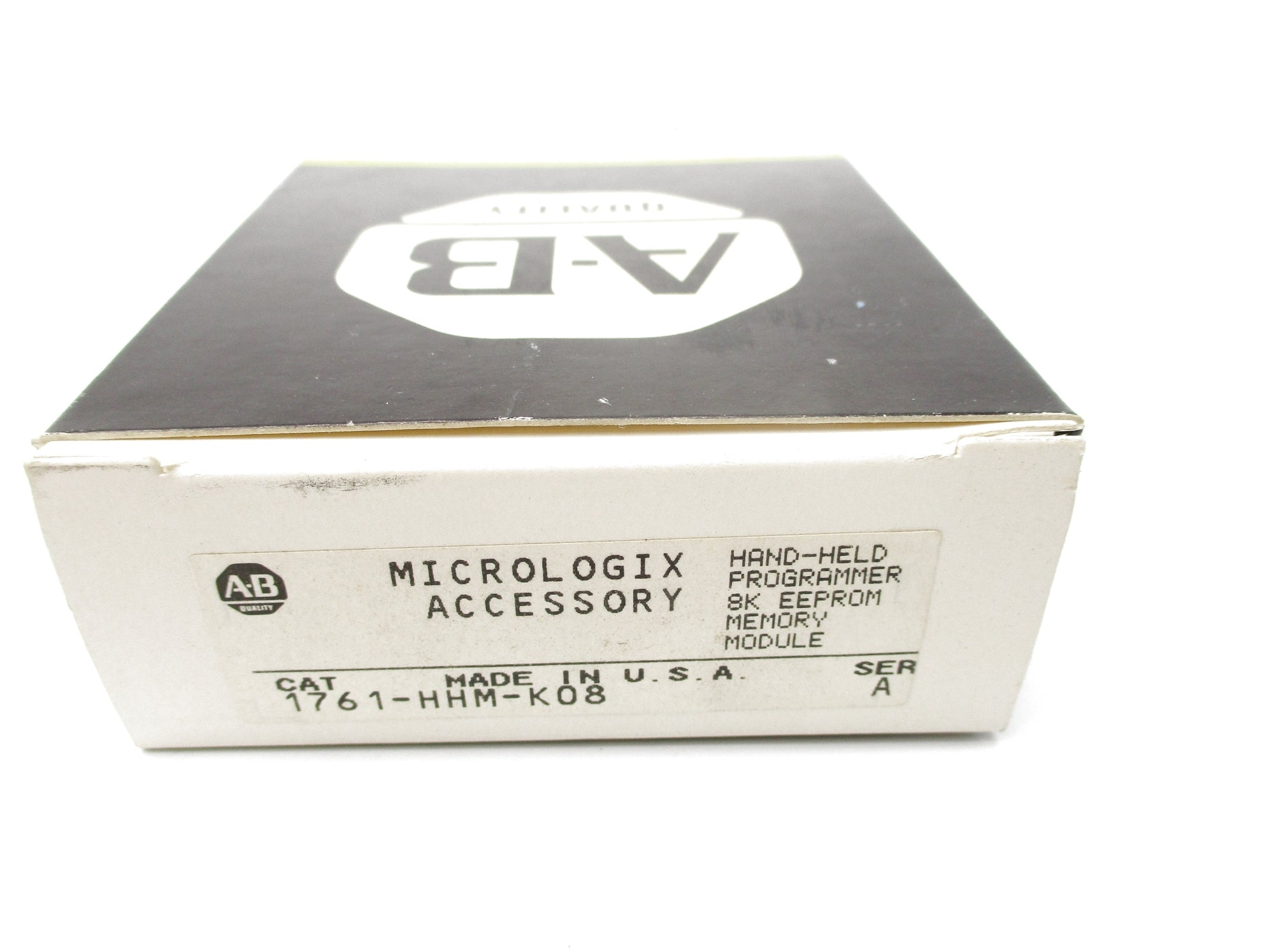 ALLEN BRADLEY 1761-HHM-K08 SER. A (BK/YL) NSMP