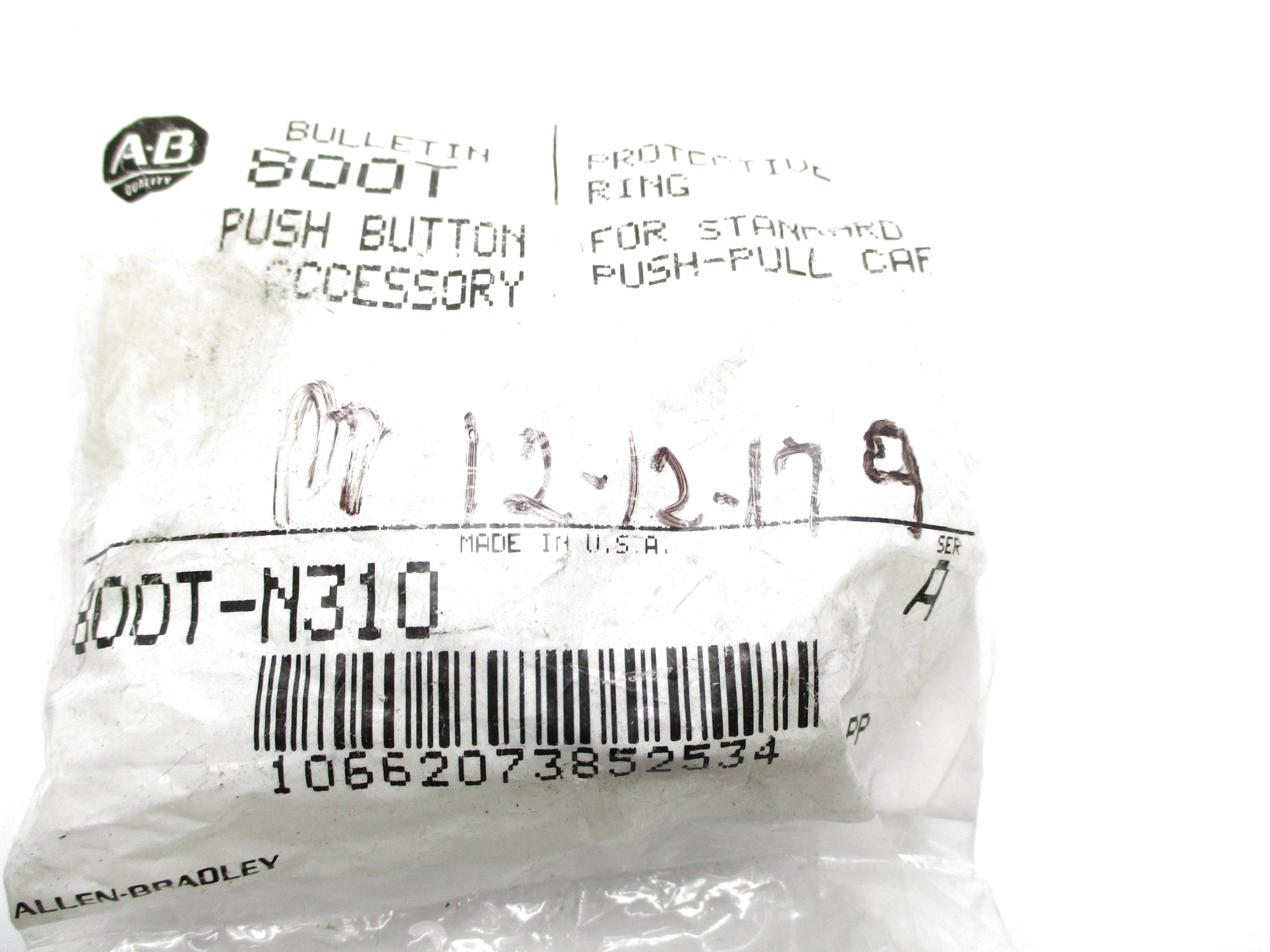 ALLEN BRADLEY 800T-N310 SER. A NSMP