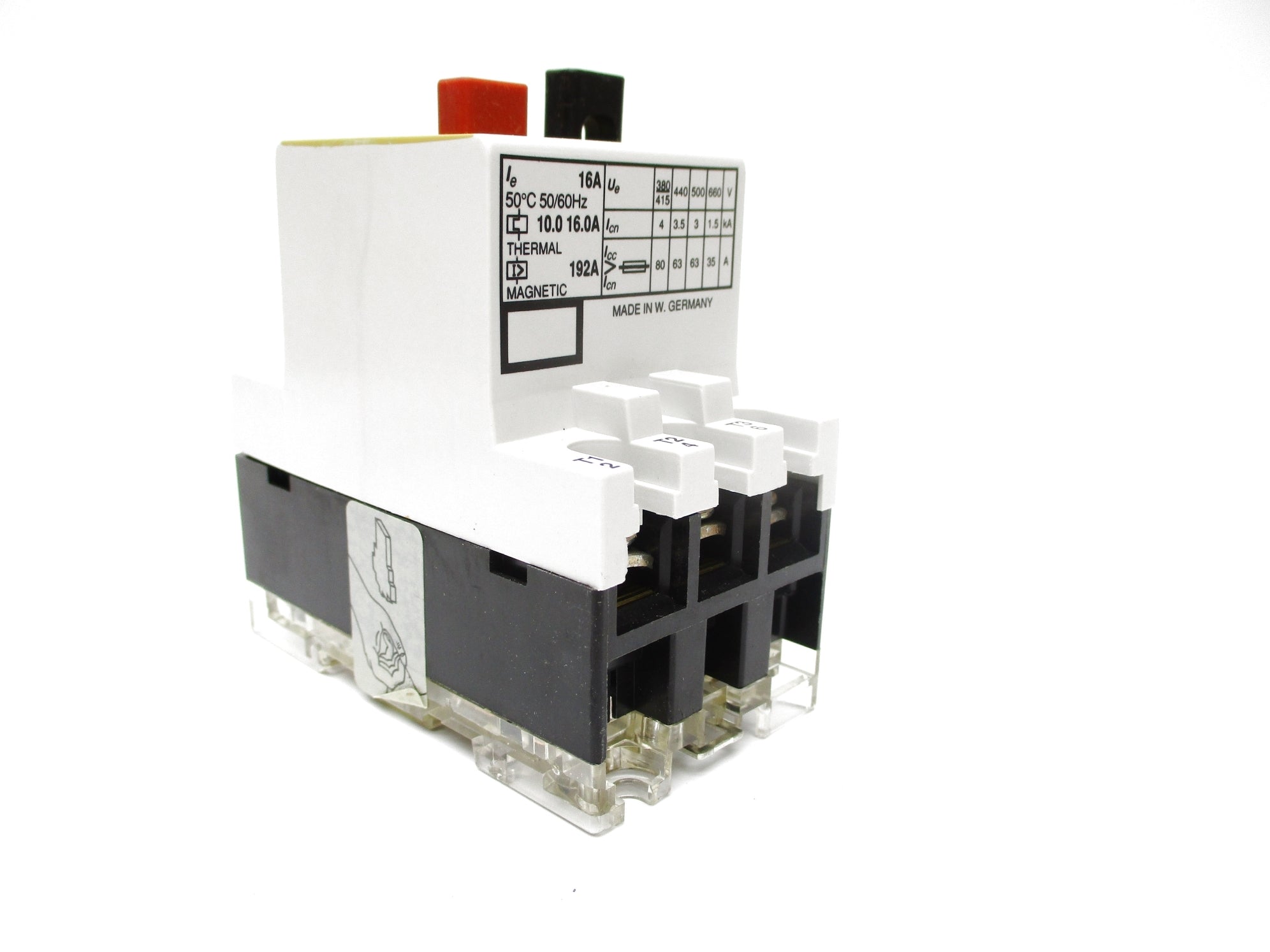ALLEN BRADLEY 140-MN-1600 SER. A 660V 10-16A (WH/YL) NSMP