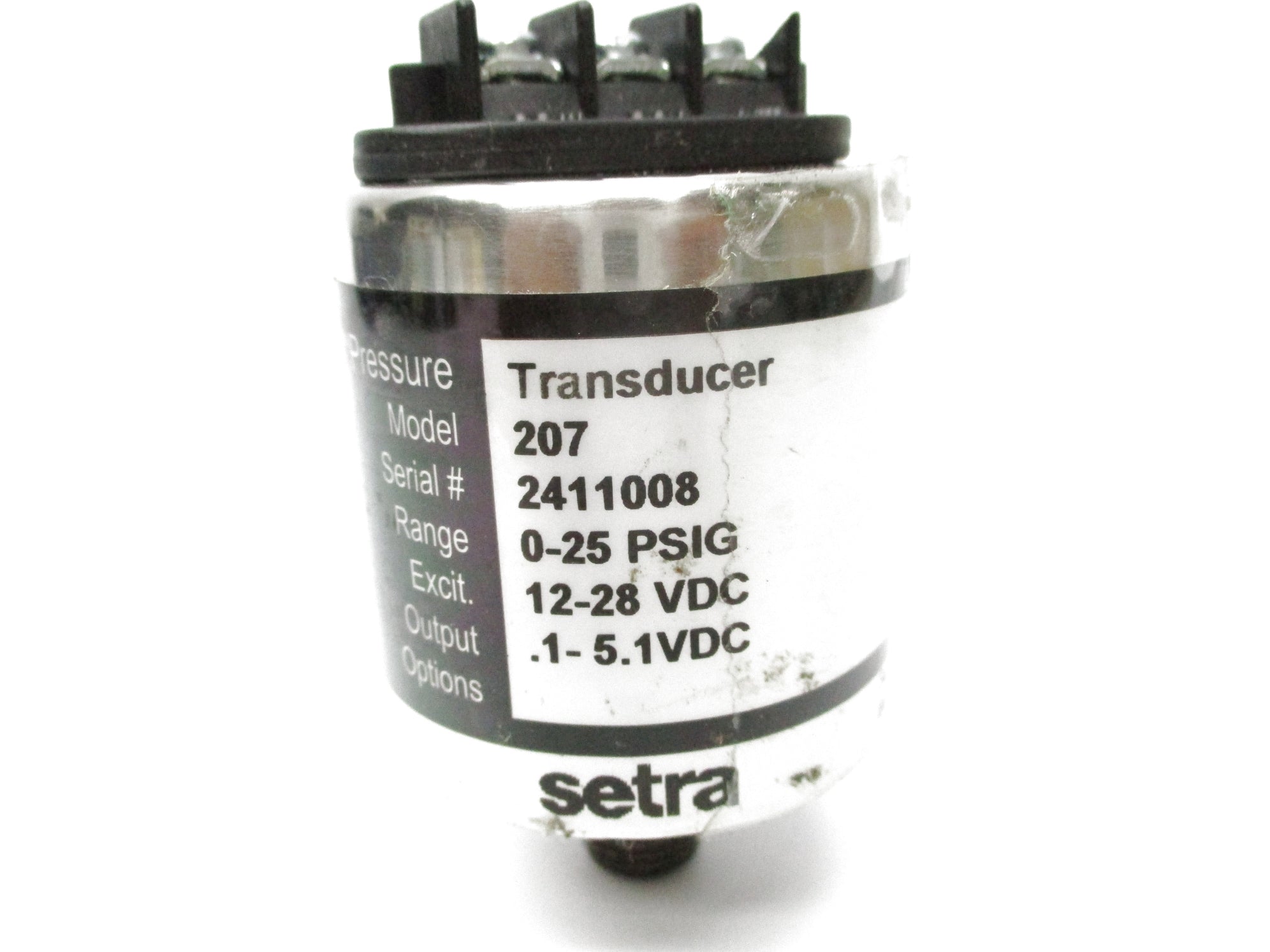 SETRA 207 0-25PSIG UNMP