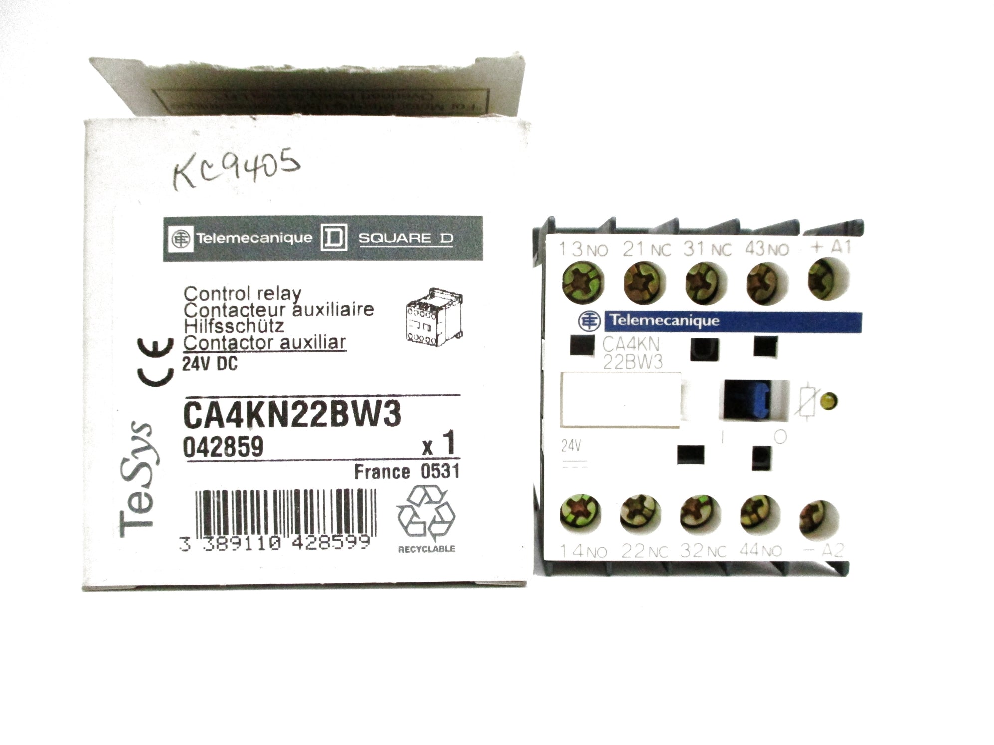 TELEMECANIQUE CA4KN22BW3 24VDC NSMP