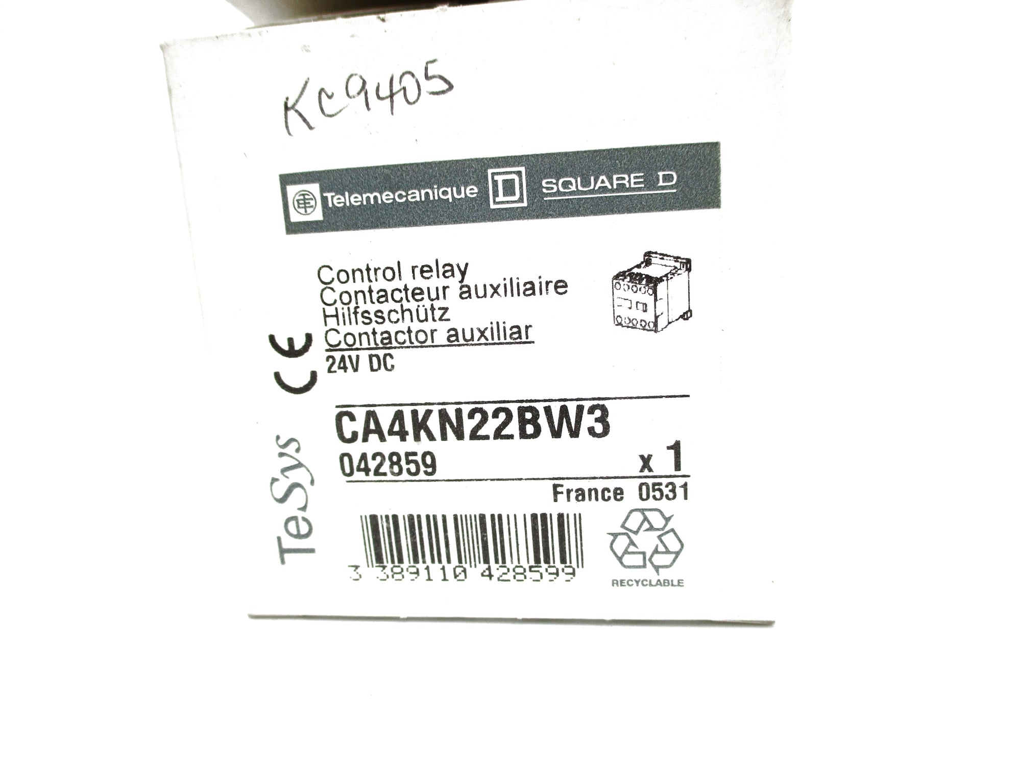 TELEMECANIQUE CA4KN22BW3 24VDC NSMP