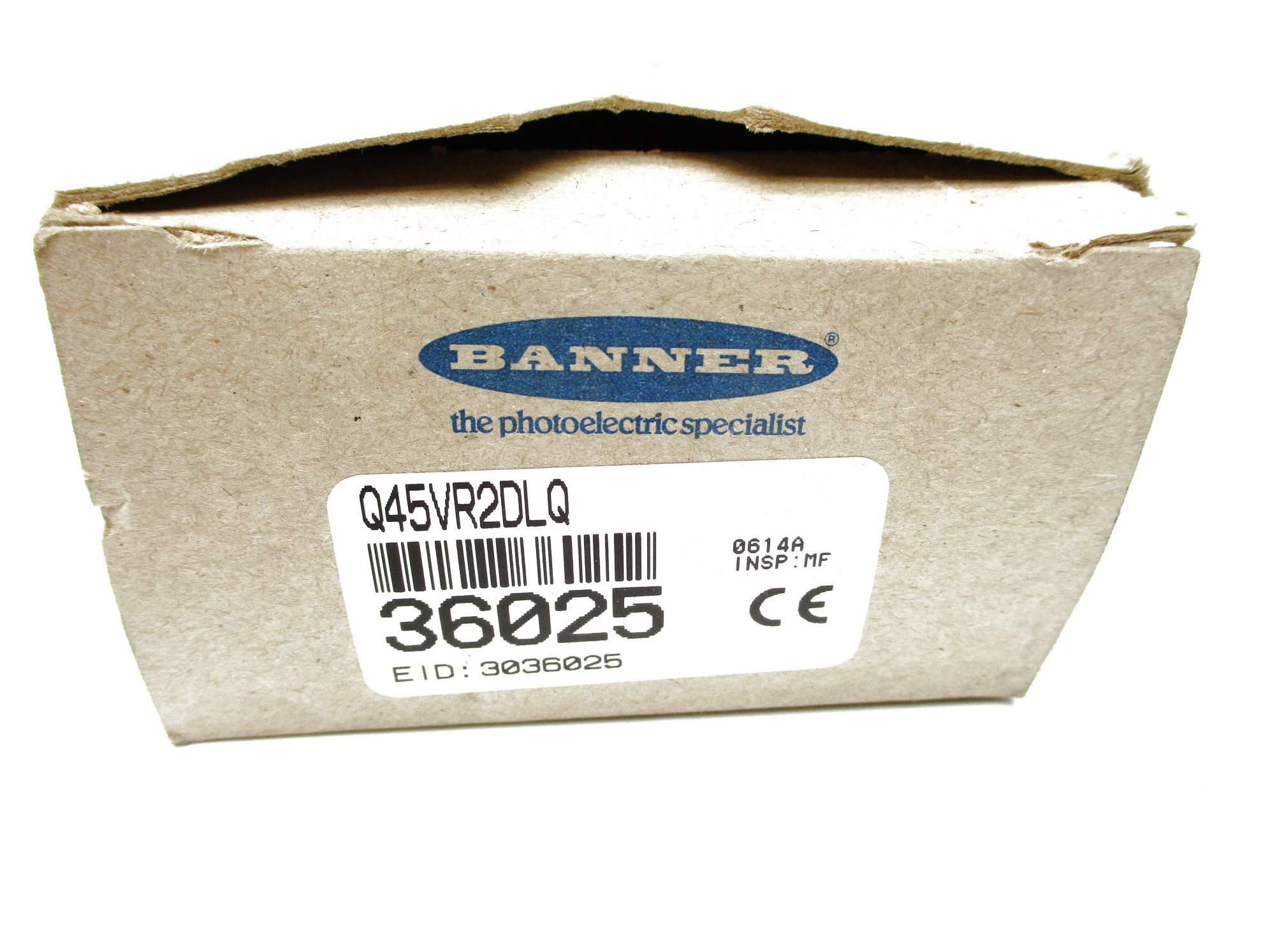 BANNER ENGINEERING Q45VR2DLQ 36025 90/250VAC NSMP