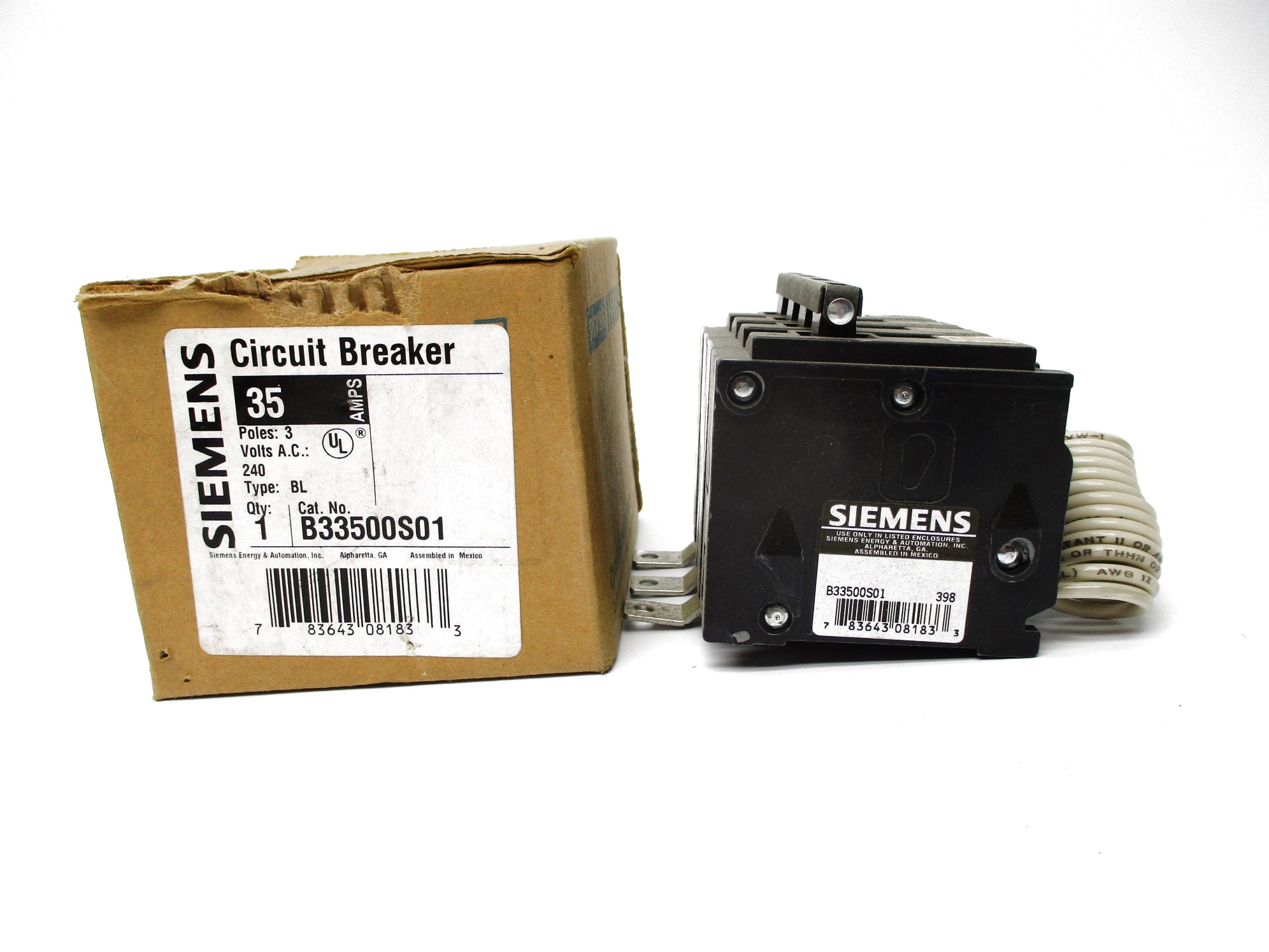 SIEMENS B33500S01 35A 240VAC NSMP