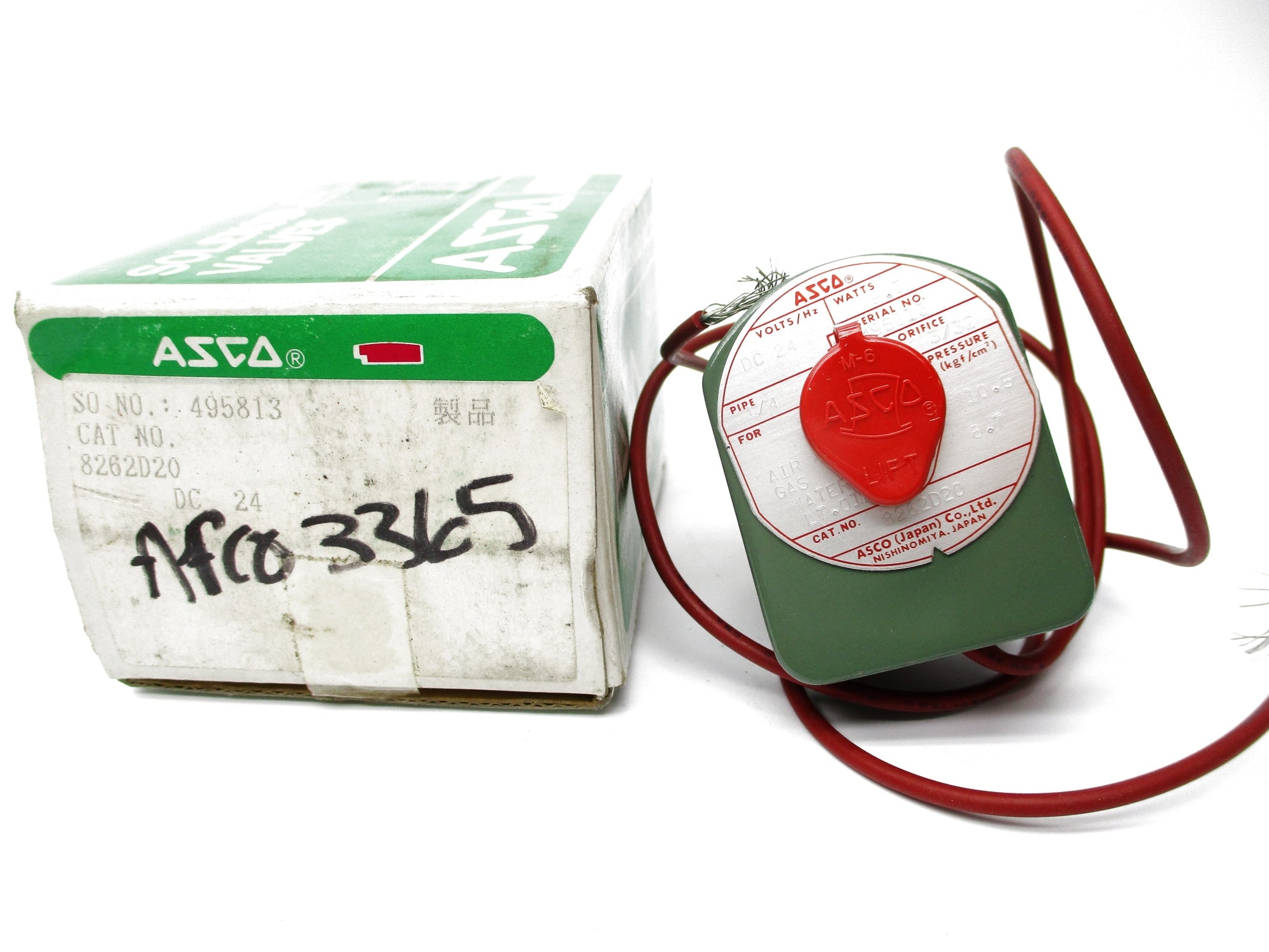 ASCO 8262D20 24DC NSMP
