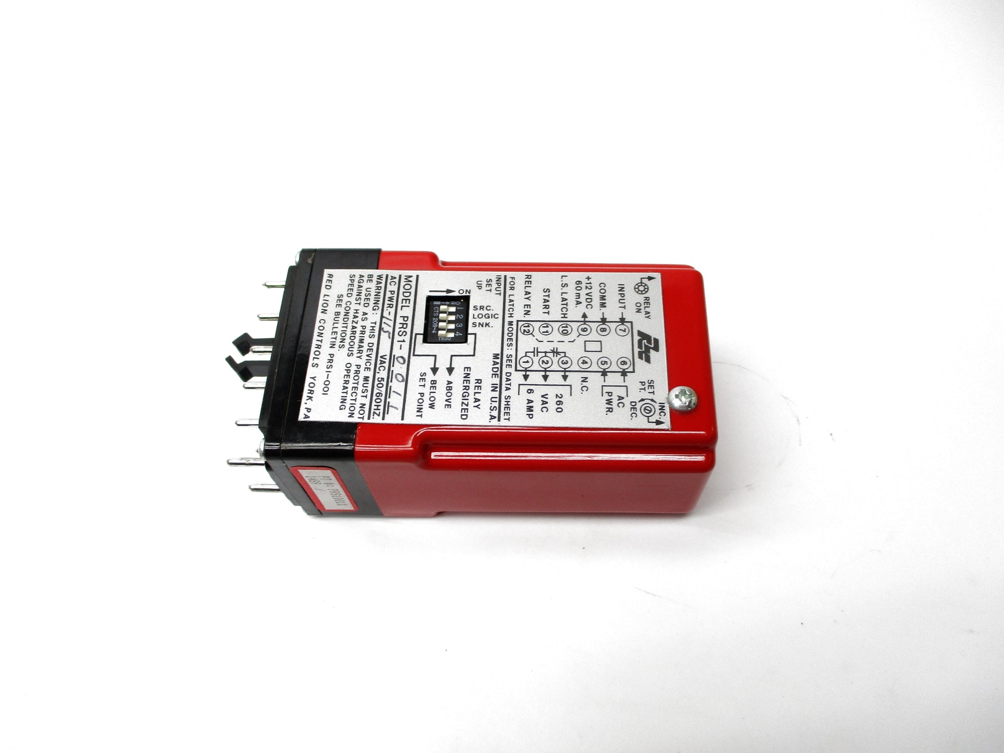 RED LION CONTROLS PRS10011 6A 260VAC NSNP
