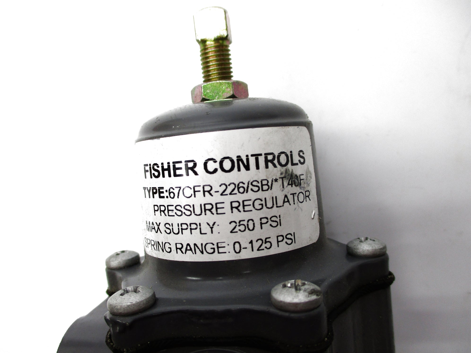 FISHER CONTROLS 67CFR-226/SB/T40F 250PSI NSNP