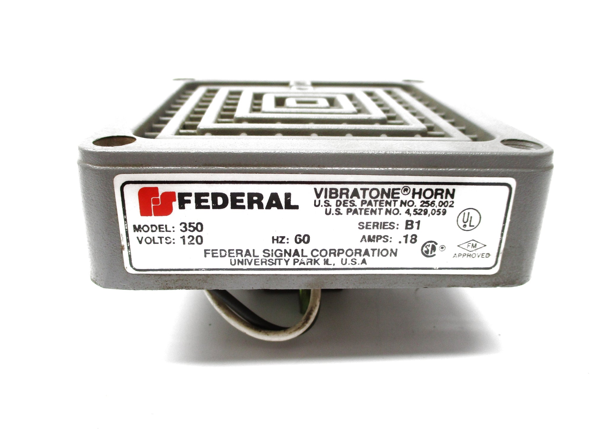 FEDERAL SIGNAL 350 SER. B1 UNMP