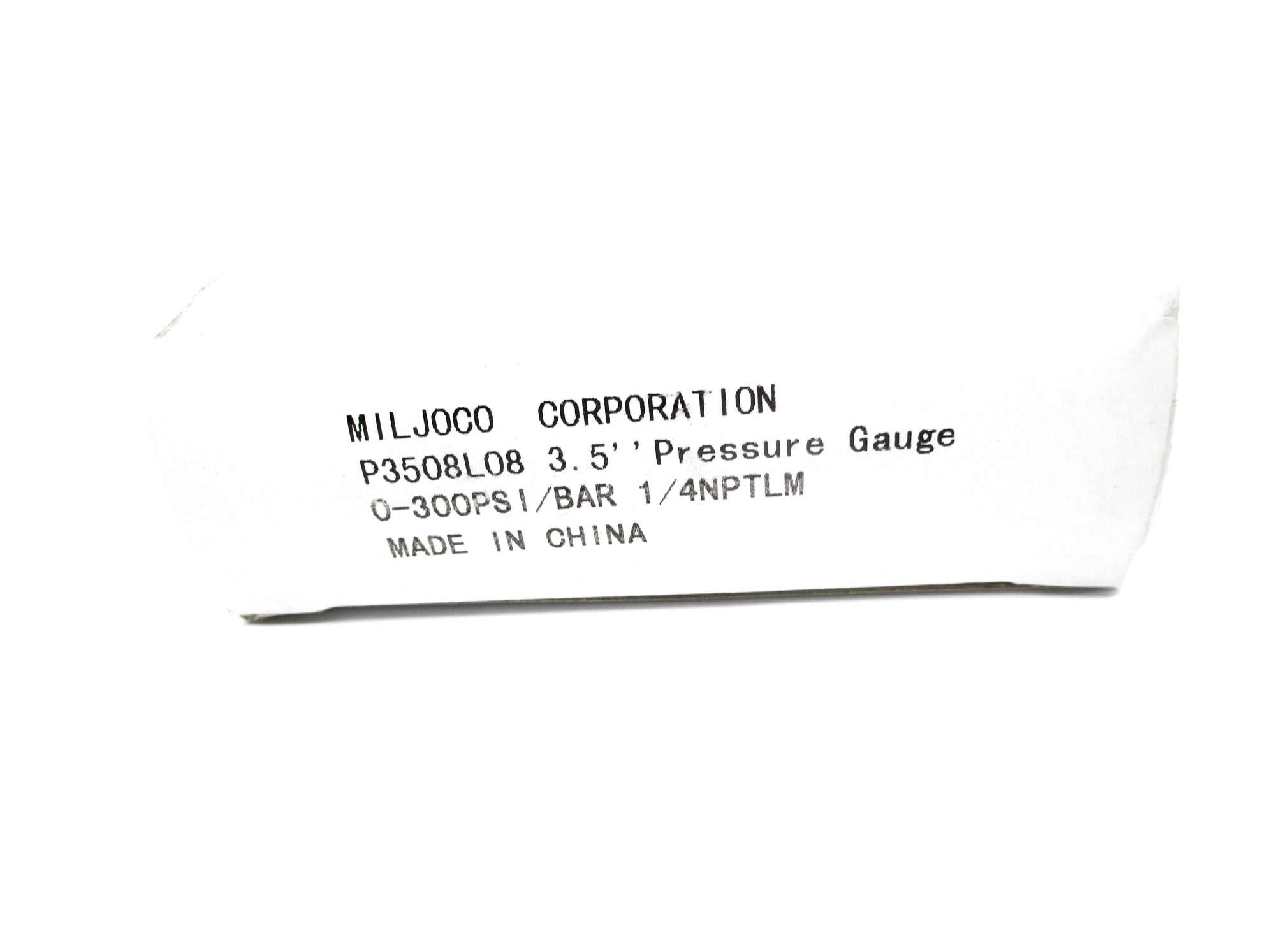 MILJOCO P3508L08 0-300PSI NSMP