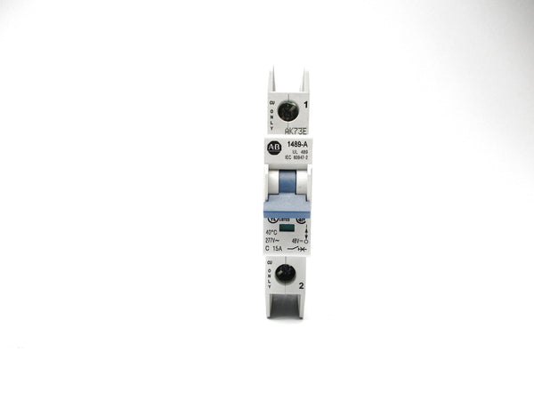 ALLEN BRADLEY 1489-A1C150 SER. A 15A 277VAC (PKG OF 2) NSMP