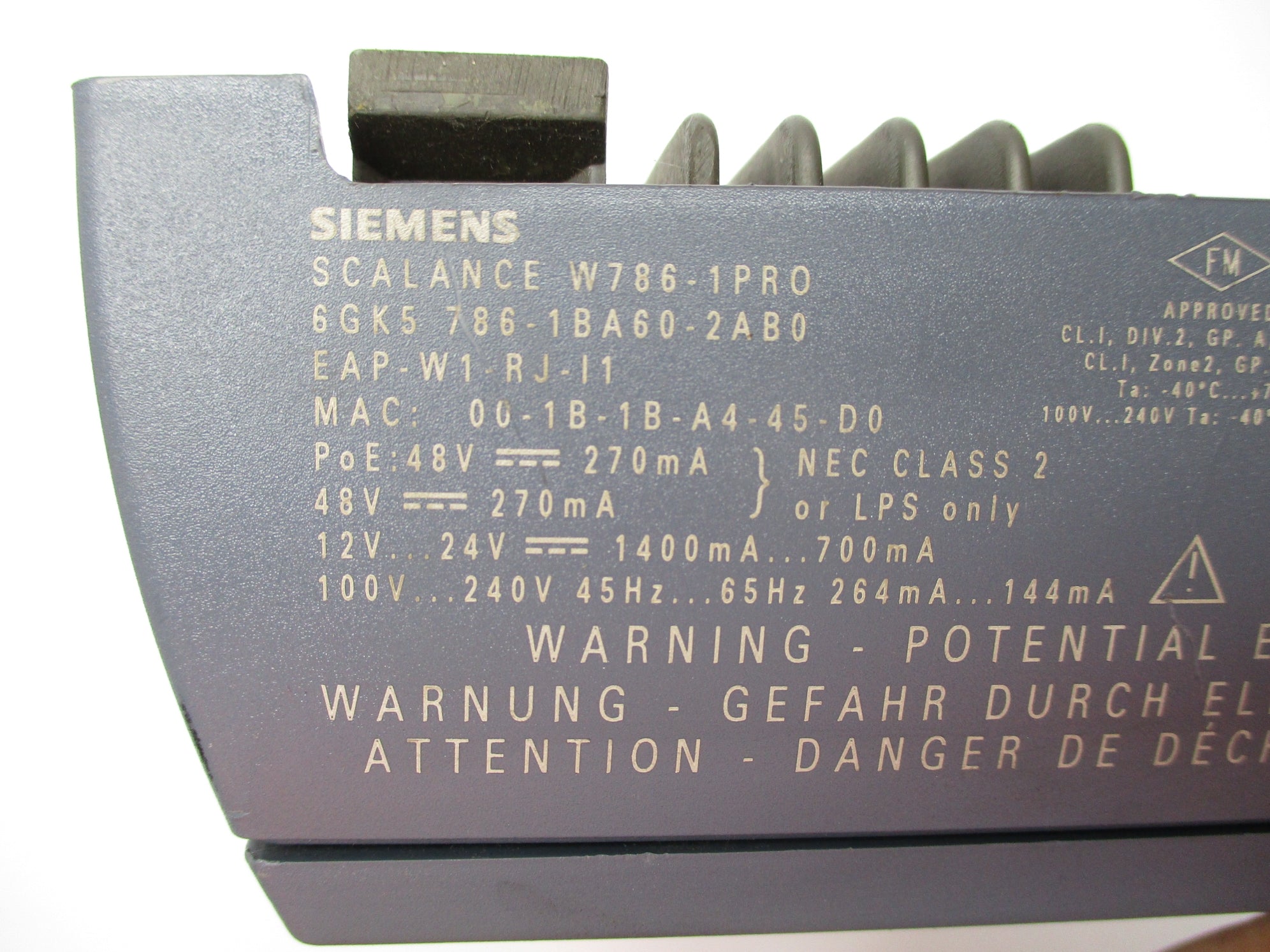 SIEMENS 6GK5786-1BA60-2AB0 UNMP