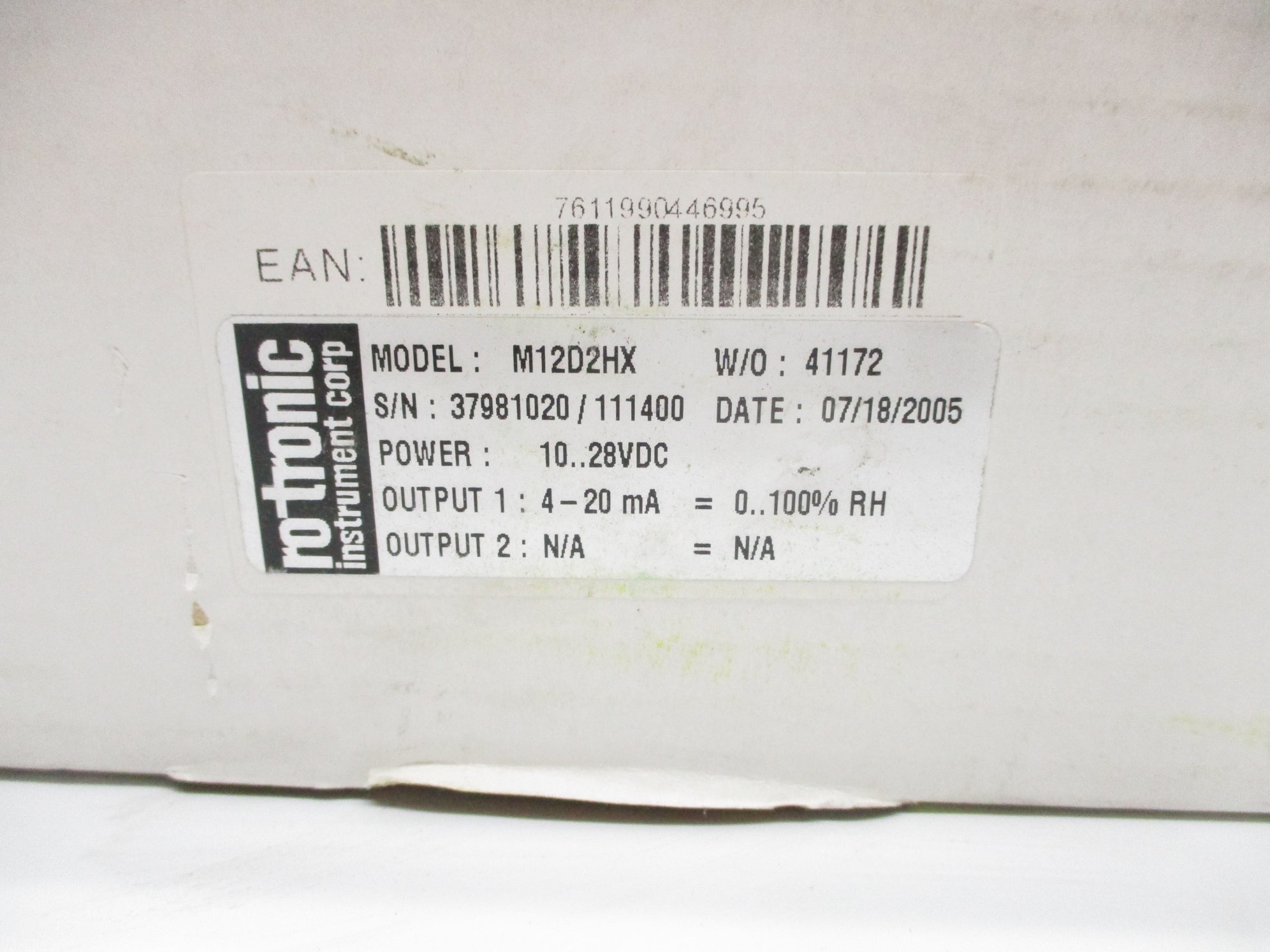 RO-TRONIC M12D2HX NSMP